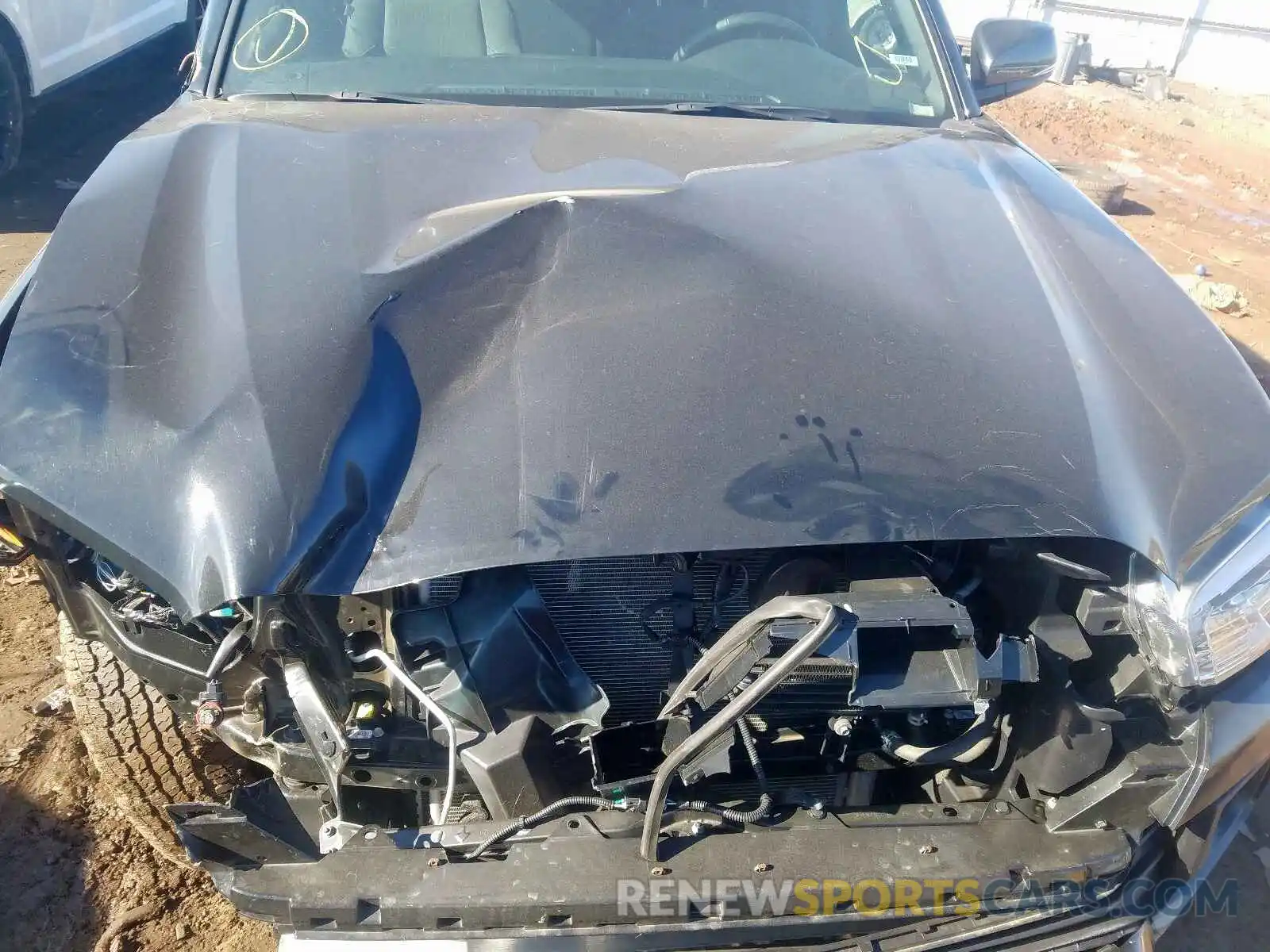 7 Photograph of a damaged car 3TMCZ5AN4KM222471 TOYOTA TACOMA 2019