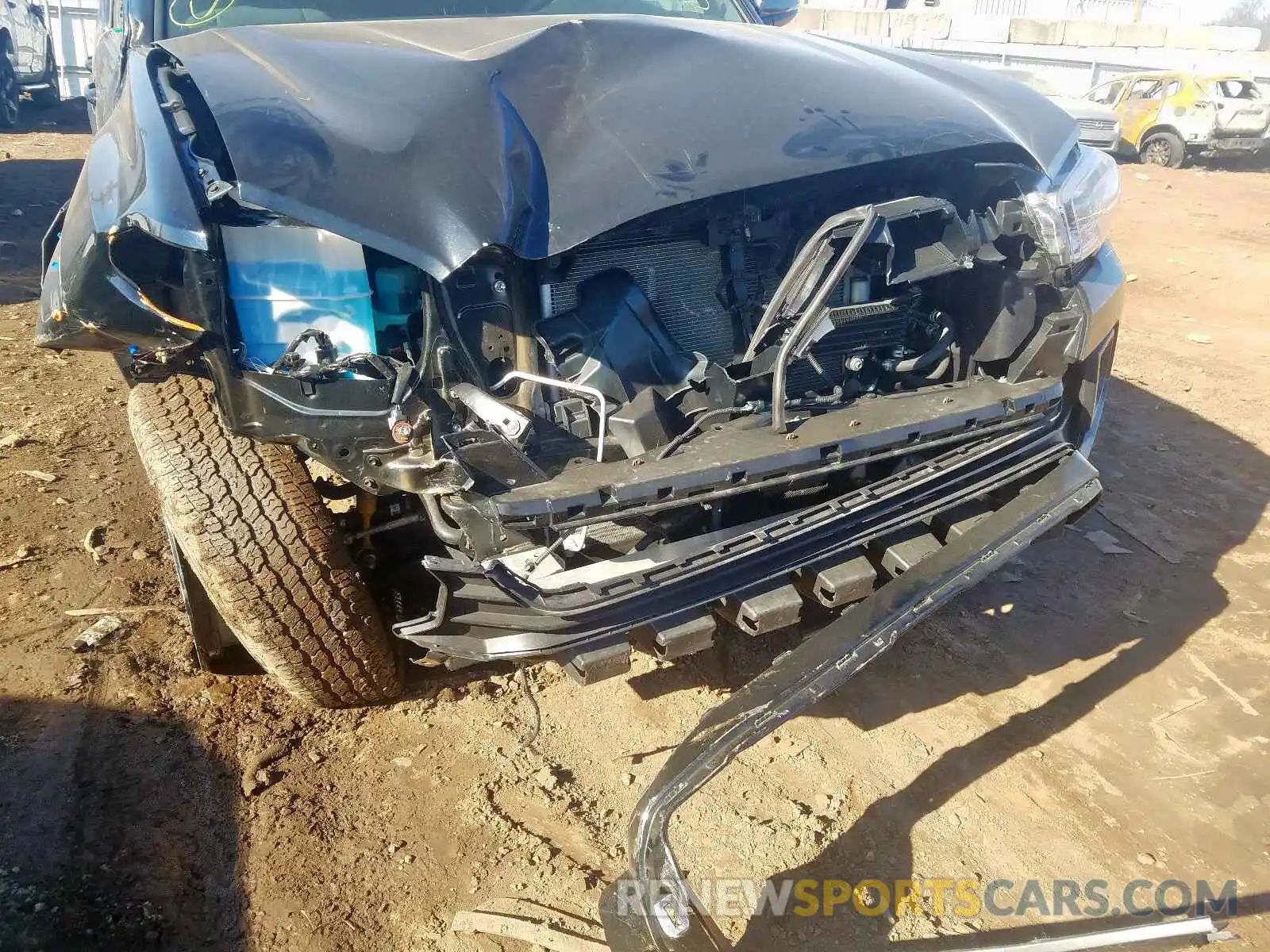 9 Photograph of a damaged car 3TMCZ5AN4KM222471 TOYOTA TACOMA 2019