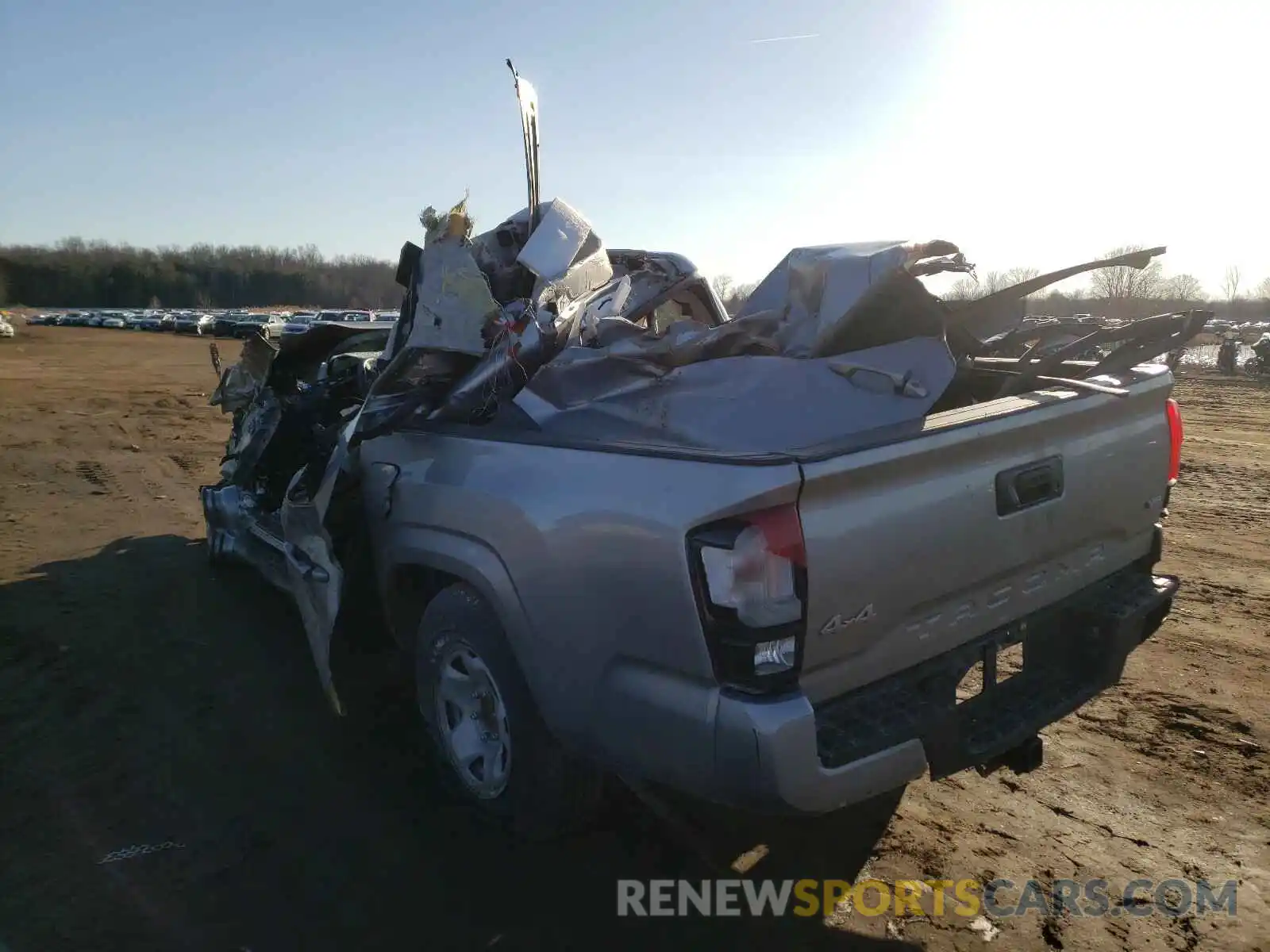 3 Photograph of a damaged car 3TMCZ5AN4KM224107 TOYOTA TACOMA 2019