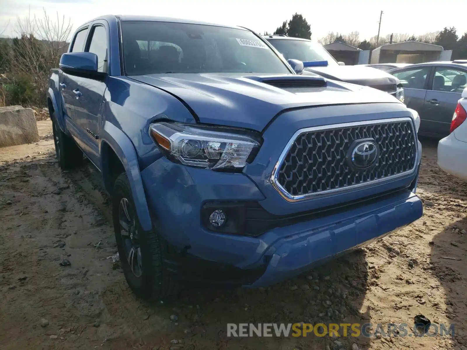 9 Photograph of a damaged car 3TMCZ5AN4KM225631 TOYOTA TACOMA 2019