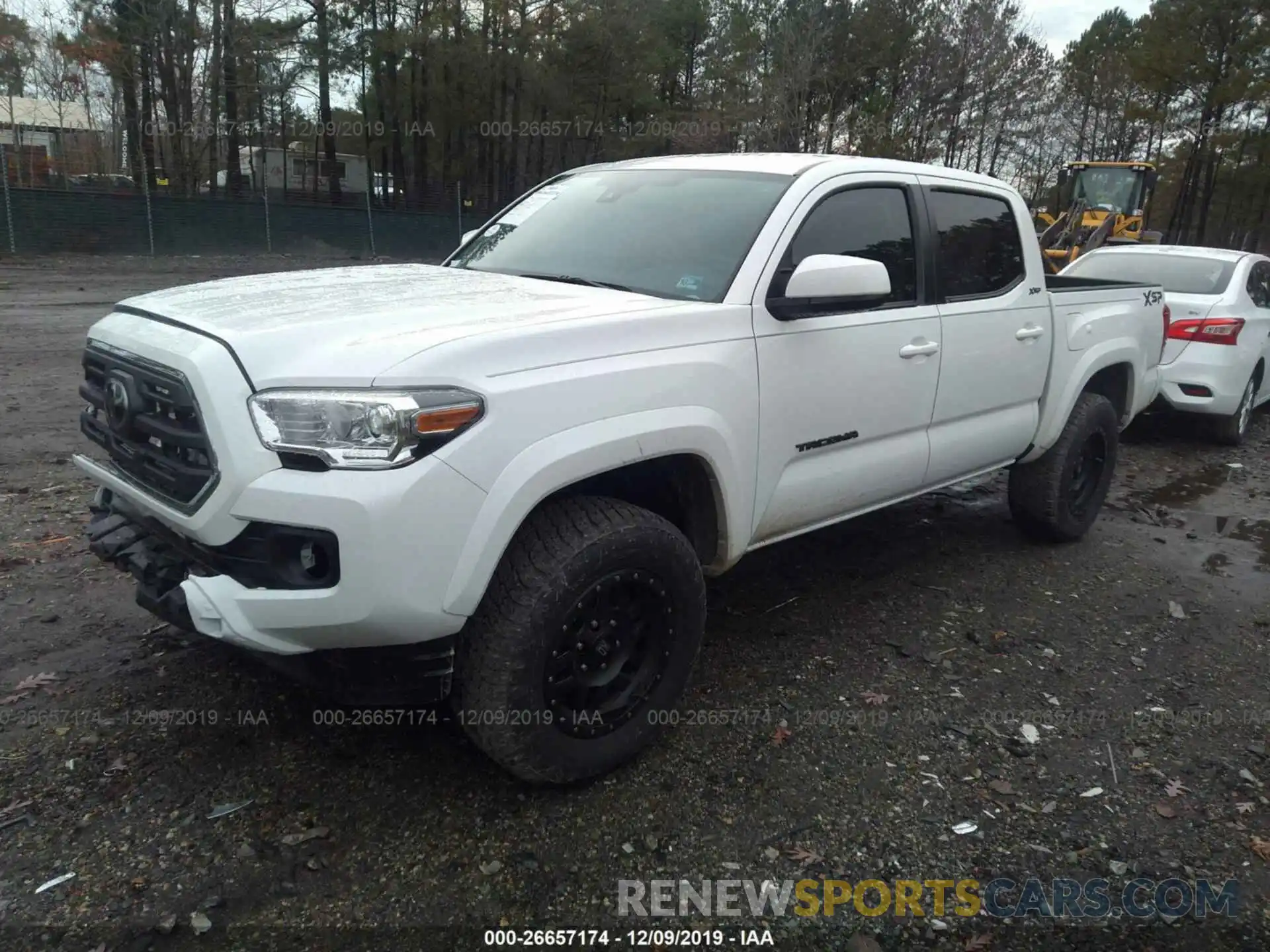 2 Photograph of a damaged car 3TMCZ5AN4KM228139 TOYOTA TACOMA 2019