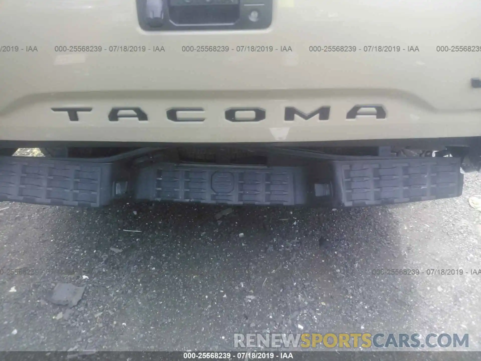 6 Photograph of a damaged car 3TMCZ5AN4KM229467 TOYOTA TACOMA 2019