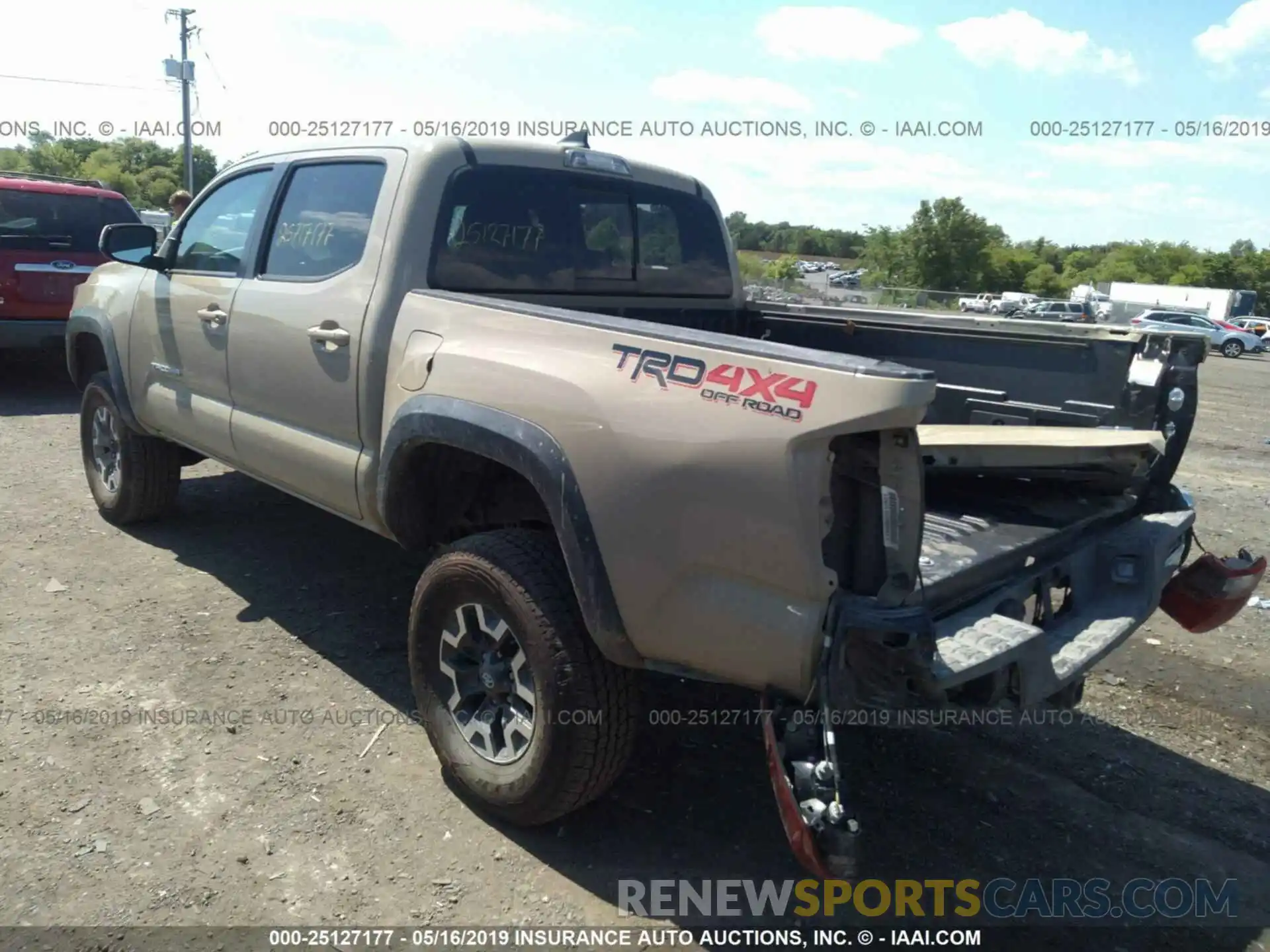 3 Photograph of a damaged car 3TMCZ5AN4KM230649 TOYOTA TACOMA 2019