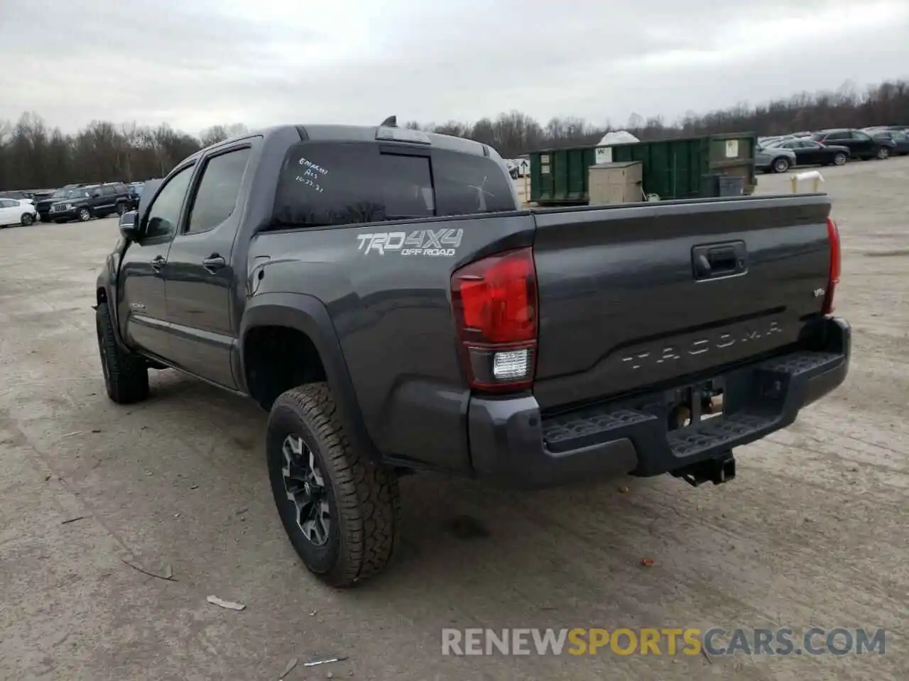 3 Photograph of a damaged car 3TMCZ5AN4KM234409 TOYOTA TACOMA 2019