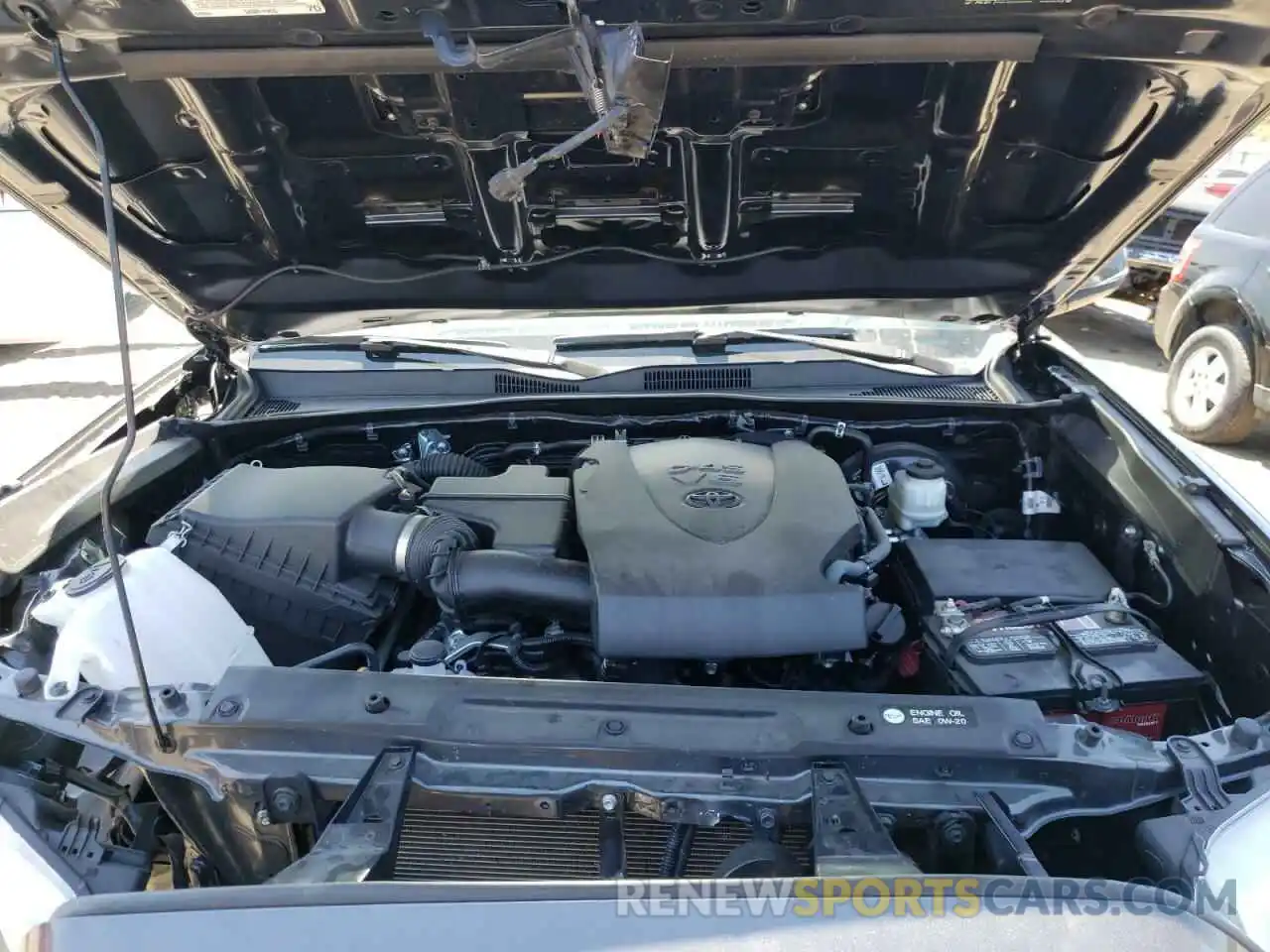 7 Photograph of a damaged car 3TMCZ5AN4KM235009 TOYOTA TACOMA 2019