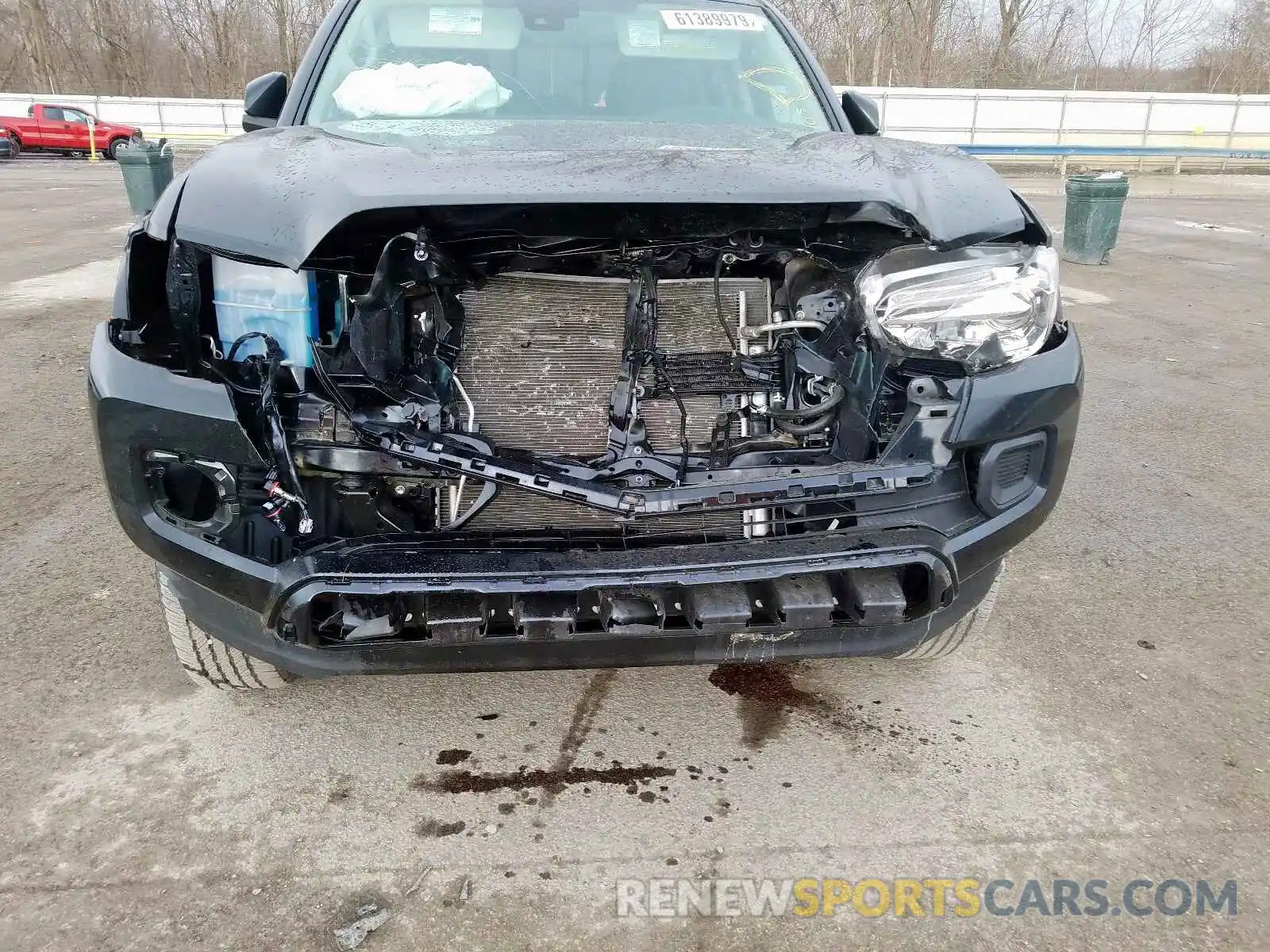 9 Photograph of a damaged car 3TMCZ5AN4KM236080 TOYOTA TACOMA 2019