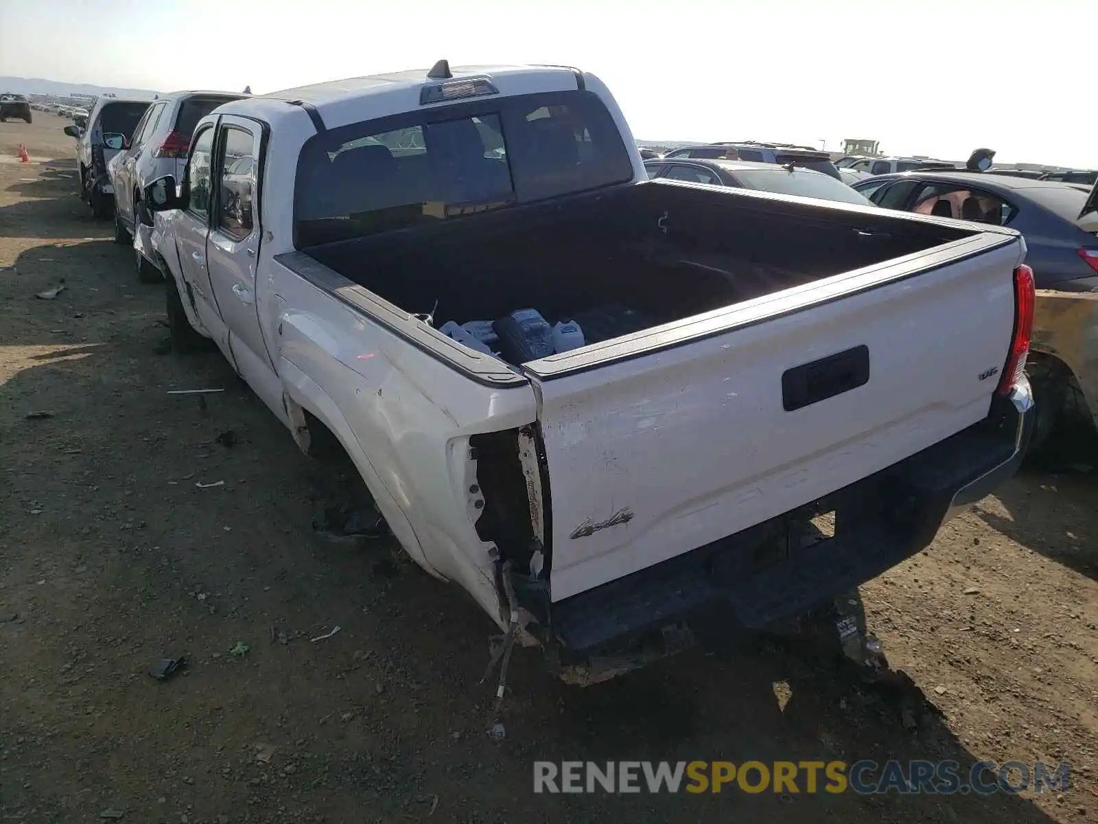 3 Photograph of a damaged car 3TMCZ5AN4KM236404 TOYOTA TACOMA 2019