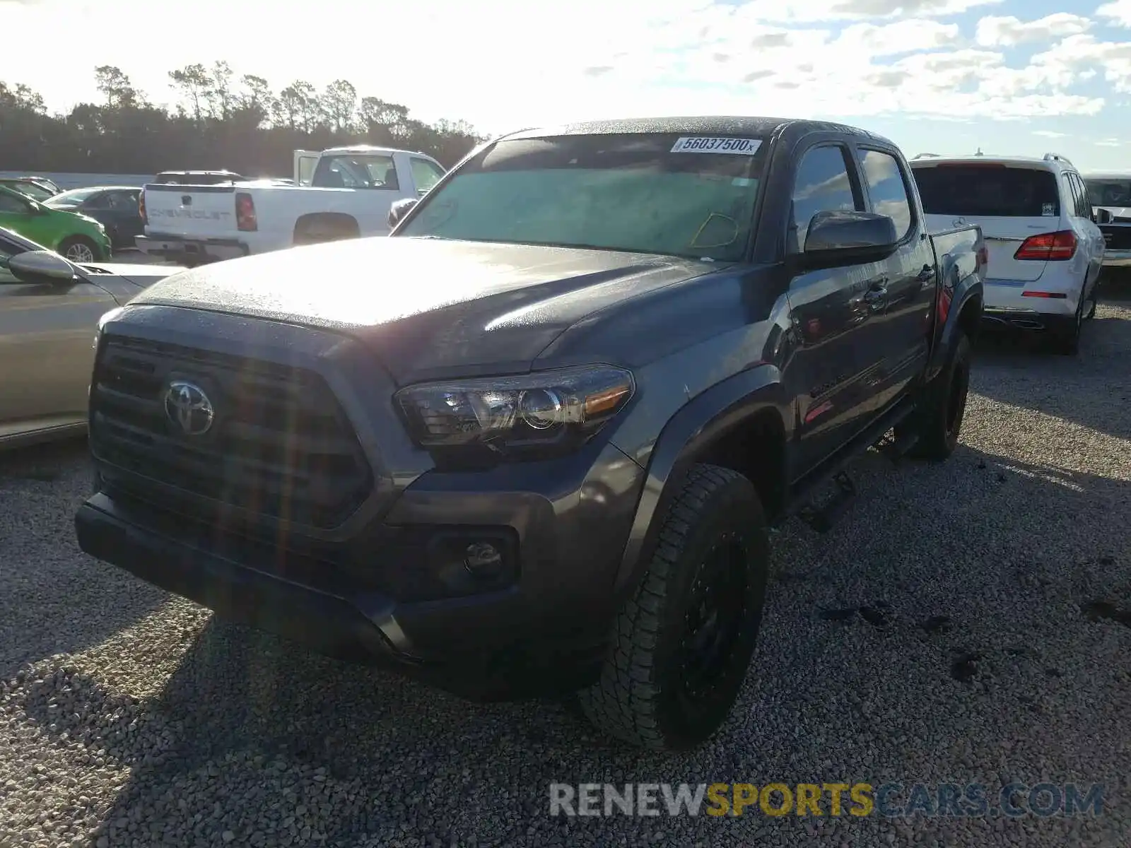 2 Photograph of a damaged car 3TMCZ5AN4KM238539 TOYOTA TACOMA 2019