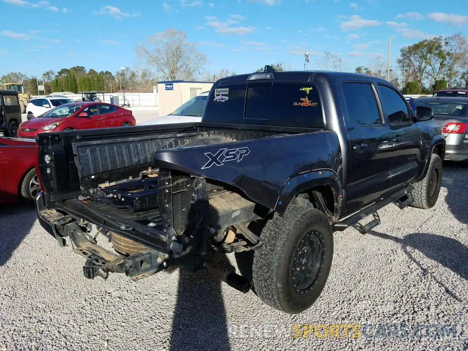 4 Photograph of a damaged car 3TMCZ5AN4KM238539 TOYOTA TACOMA 2019