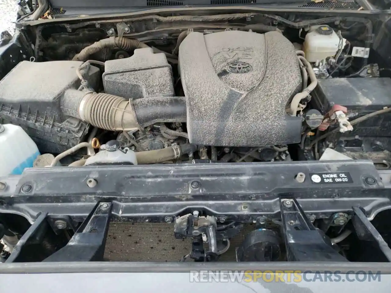 7 Photograph of a damaged car 3TMCZ5AN4KM239786 TOYOTA TACOMA 2019