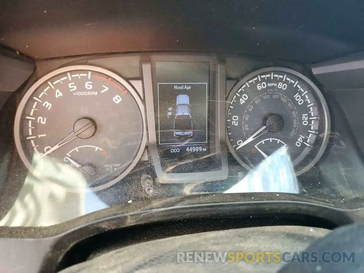 8 Photograph of a damaged car 3TMCZ5AN4KM243109 TOYOTA TACOMA 2019