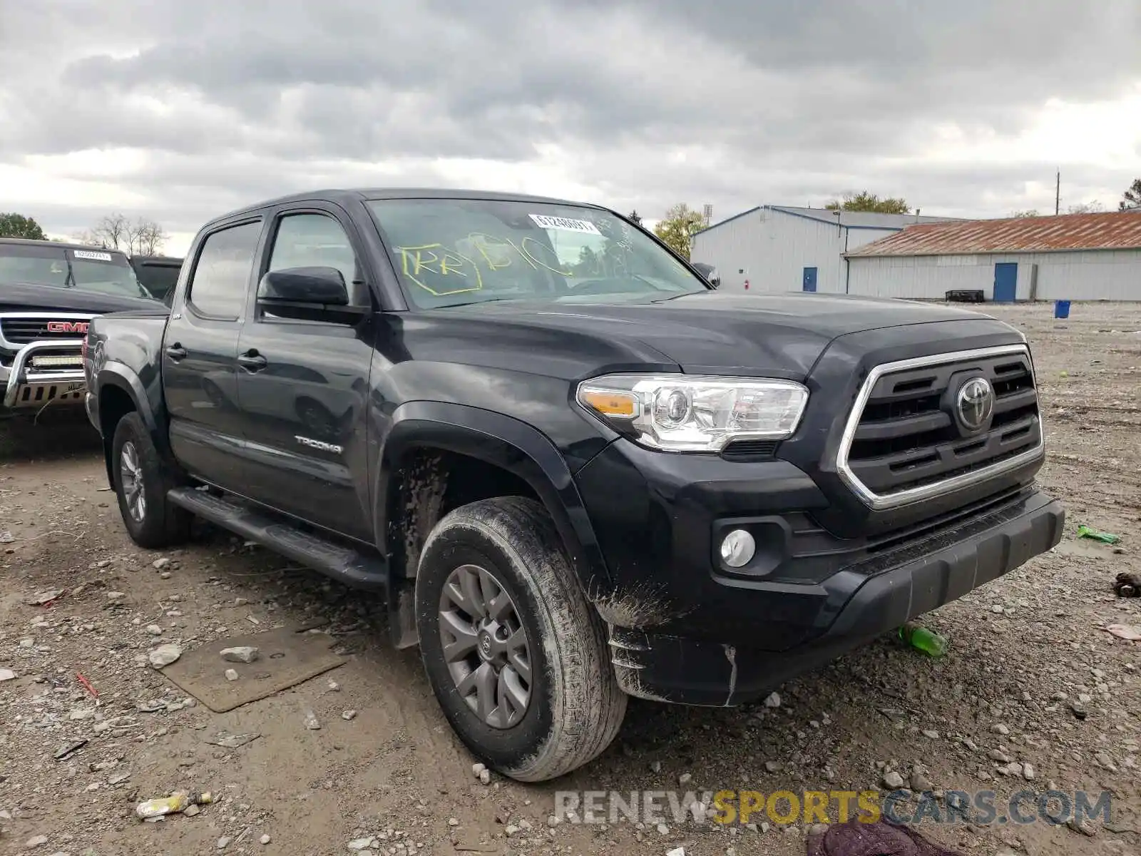 1 Photograph of a damaged car 3TMCZ5AN4KM245989 TOYOTA TACOMA 2019