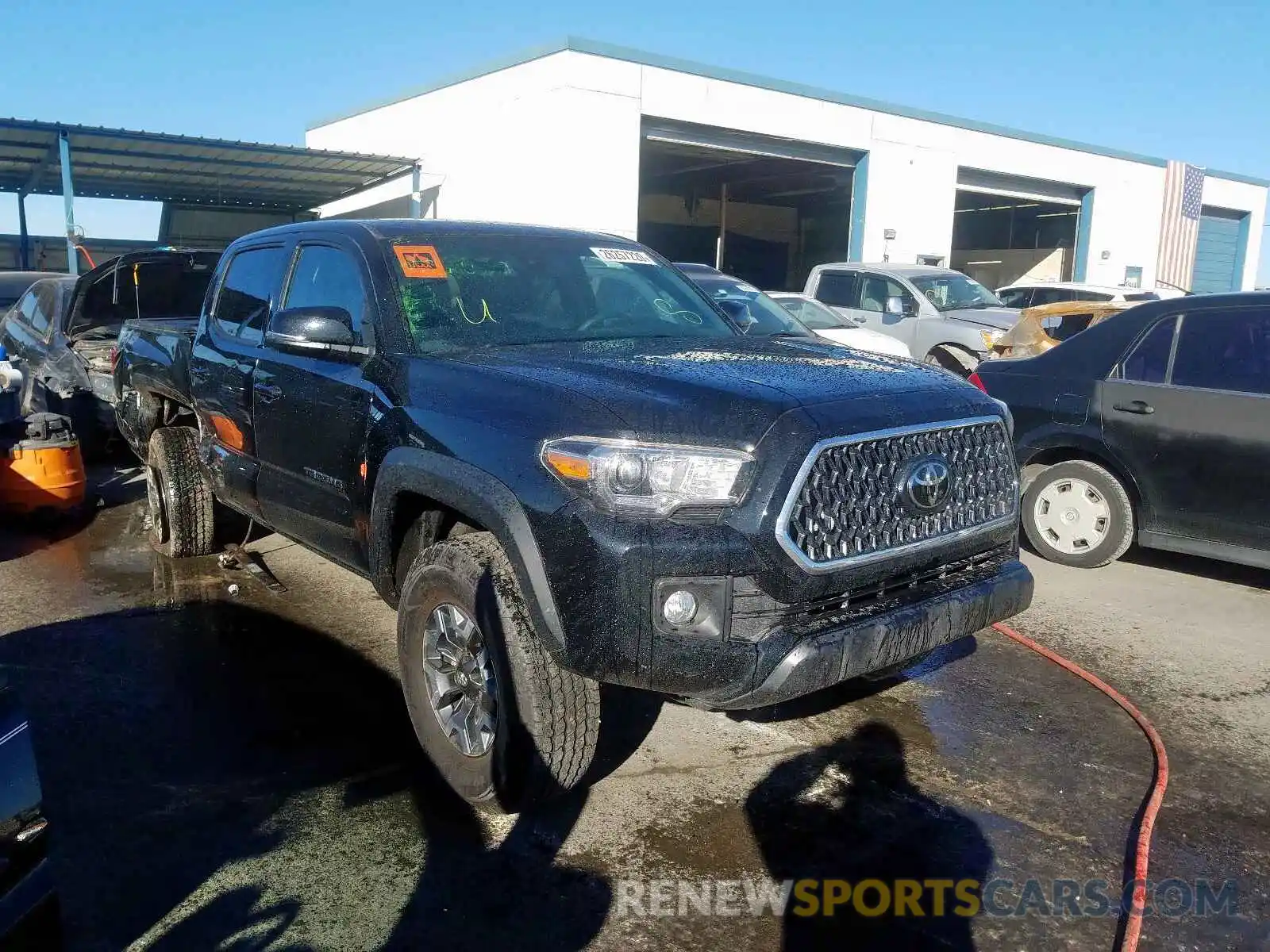 1 Photograph of a damaged car 3TMCZ5AN4KM246687 TOYOTA TACOMA 2019