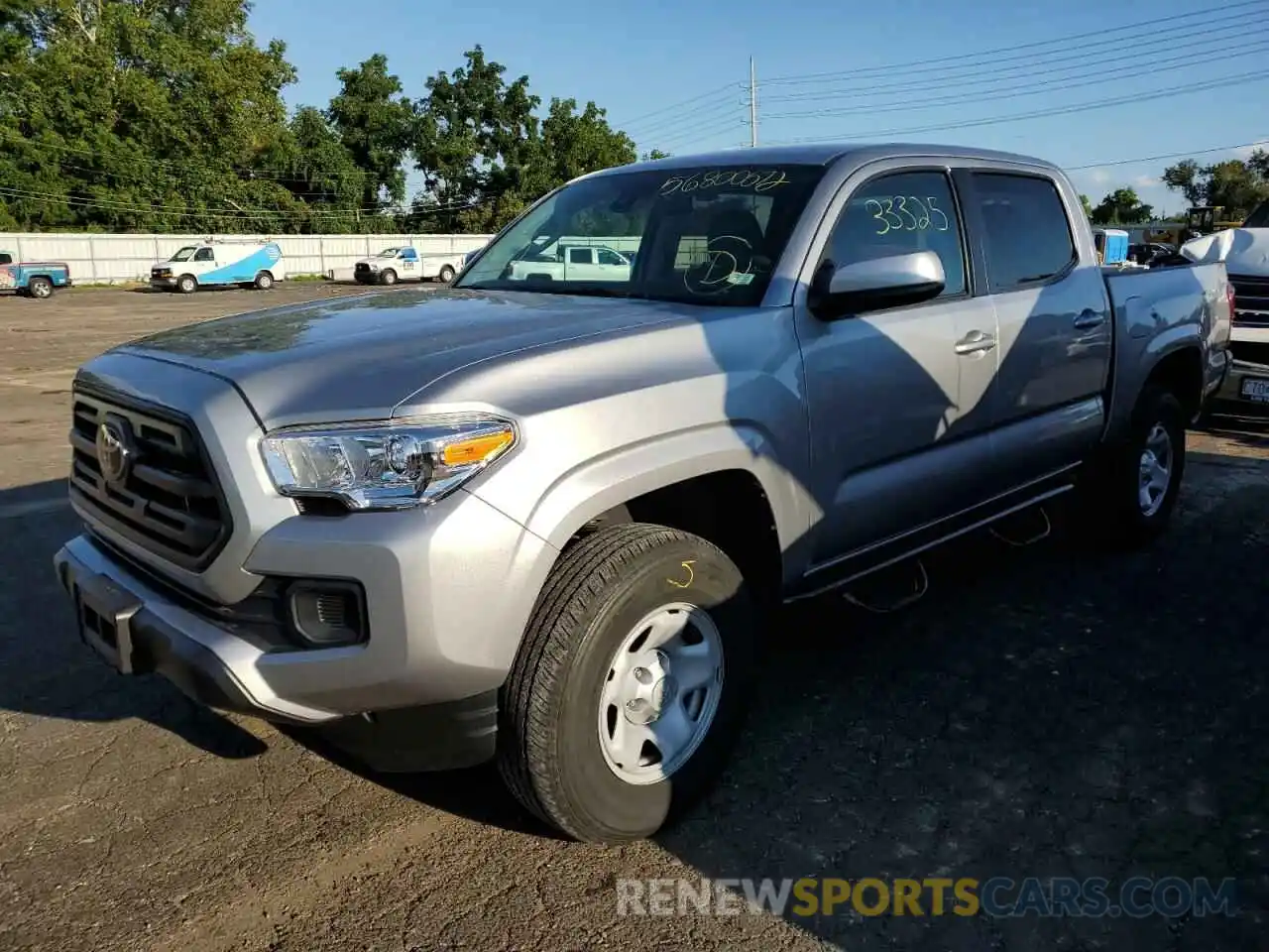 2 Фотография поврежденного автомобиля 3TMCZ5AN4KM247824 TOYOTA TACOMA 2019