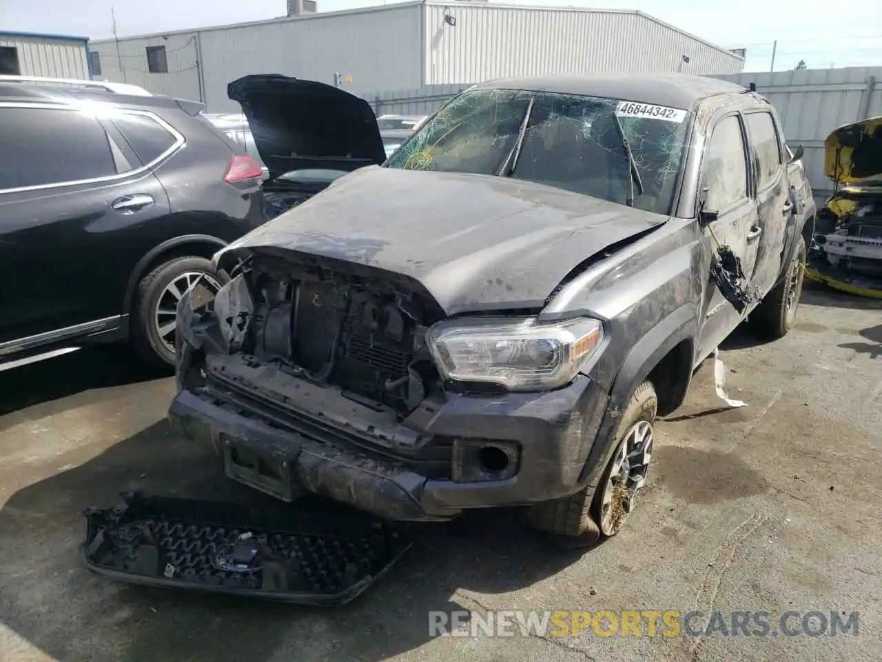 2 Photograph of a damaged car 3TMCZ5AN4KM251579 TOYOTA TACOMA 2019