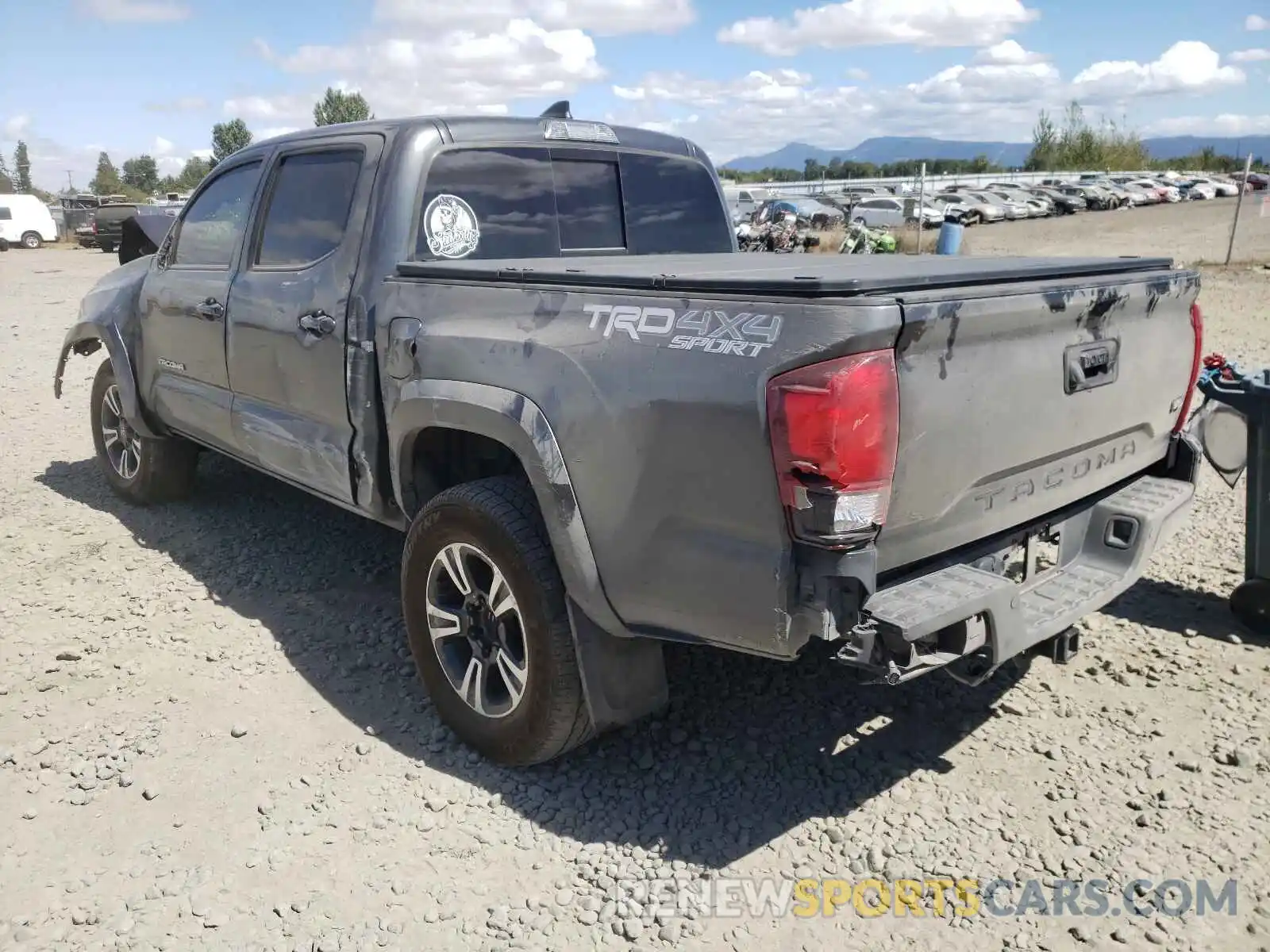 3 Photograph of a damaged car 3TMCZ5AN4KM257253 TOYOTA TACOMA 2019