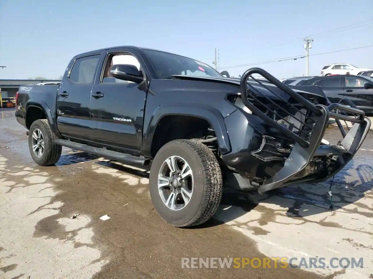 1 Photograph of a damaged car 3TMCZ5AN4KM261111 TOYOTA TACOMA 2019