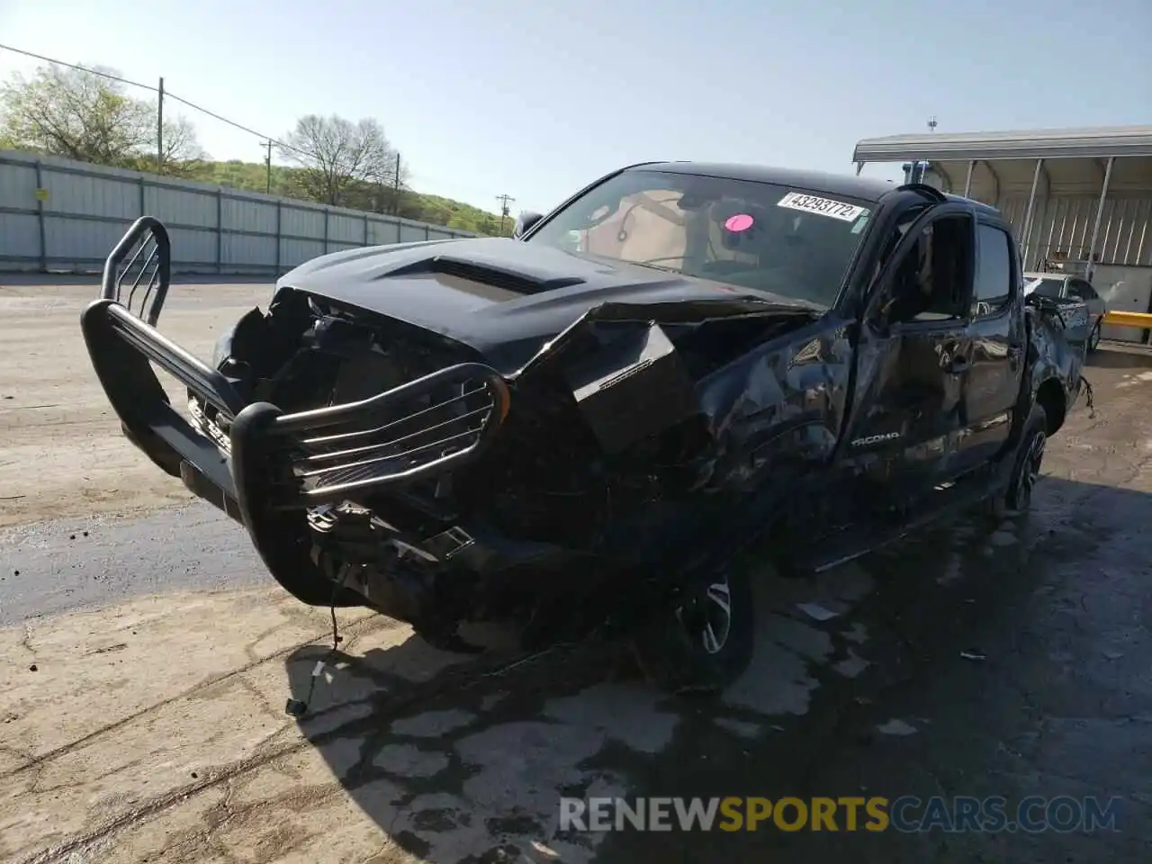 2 Photograph of a damaged car 3TMCZ5AN4KM261111 TOYOTA TACOMA 2019