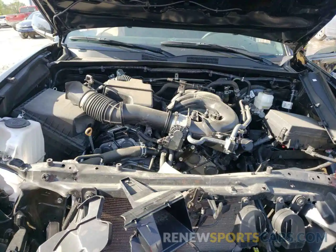 7 Photograph of a damaged car 3TMCZ5AN4KM261111 TOYOTA TACOMA 2019