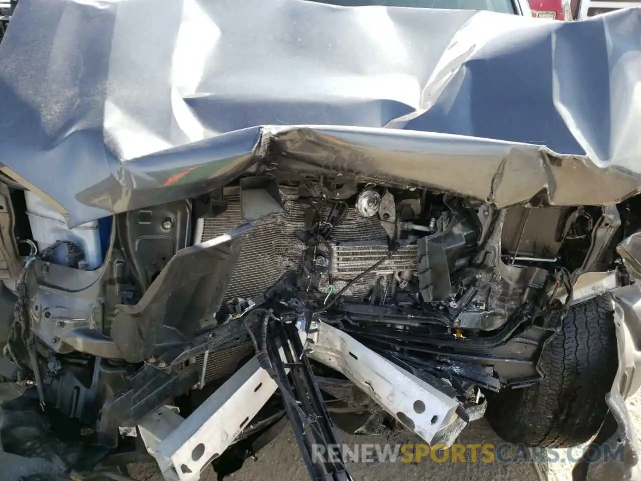 7 Photograph of a damaged car 3TMCZ5AN4KM262436 TOYOTA TACOMA 2019