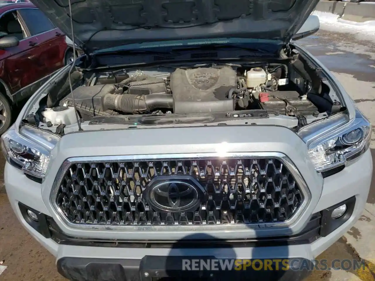 7 Photograph of a damaged car 3TMCZ5AN4KM262694 TOYOTA TACOMA 2019