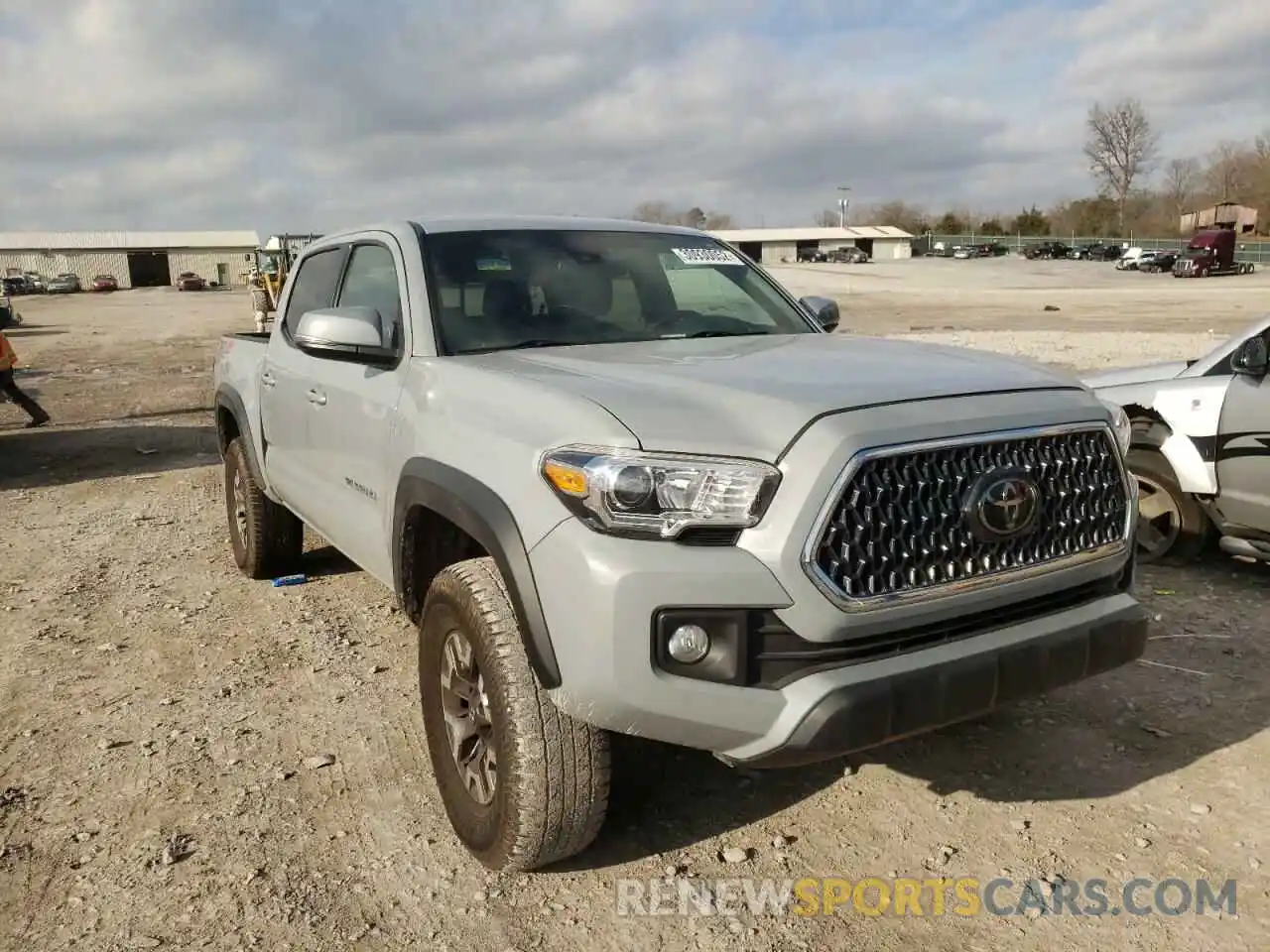 1 Photograph of a damaged car 3TMCZ5AN4KM265658 TOYOTA TACOMA 2019