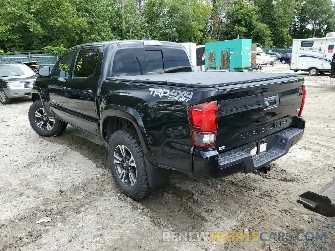 3 Фотография поврежденного автомобиля 3TMCZ5AN4KM267037 TOYOTA TACOMA 2019