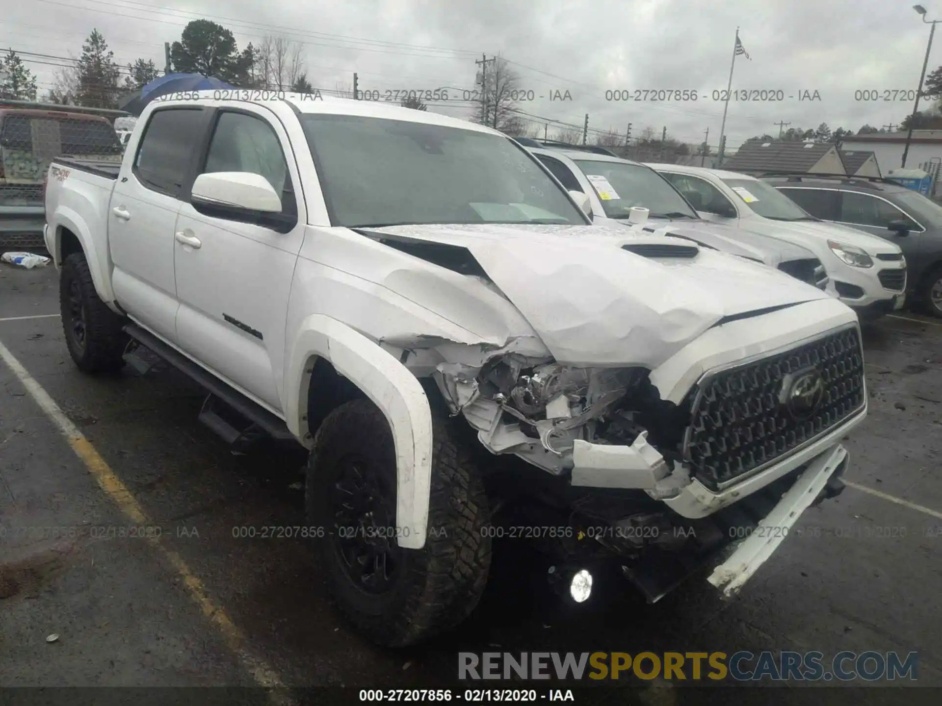 1 Photograph of a damaged car 3TMCZ5AN4KM267491 TOYOTA TACOMA 2019