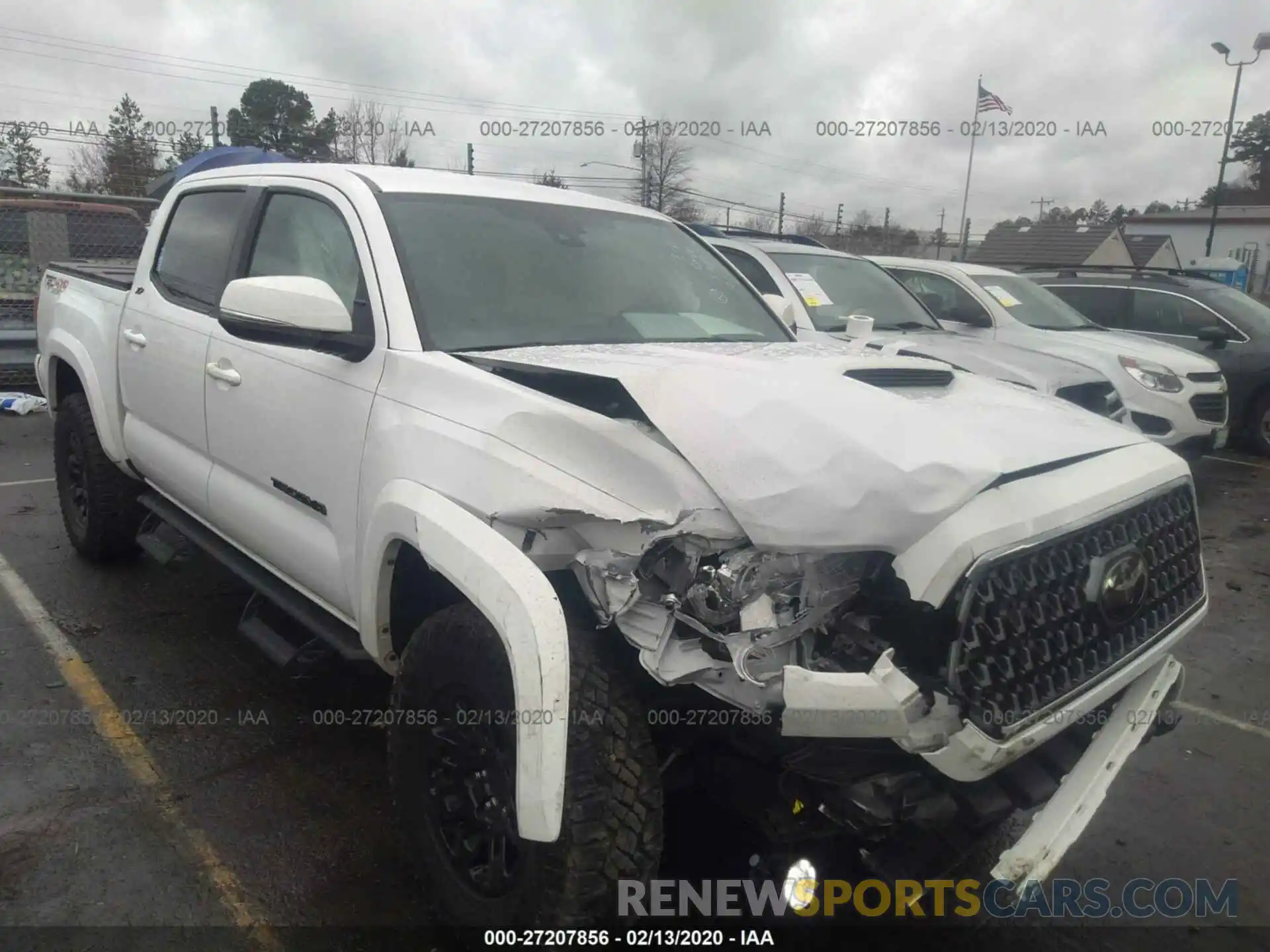 6 Photograph of a damaged car 3TMCZ5AN4KM267491 TOYOTA TACOMA 2019