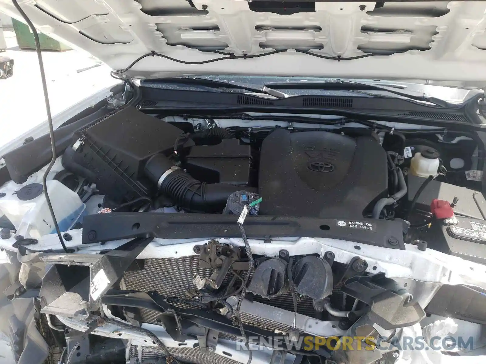 7 Photograph of a damaged car 3TMCZ5AN4KM270035 TOYOTA TACOMA 2019