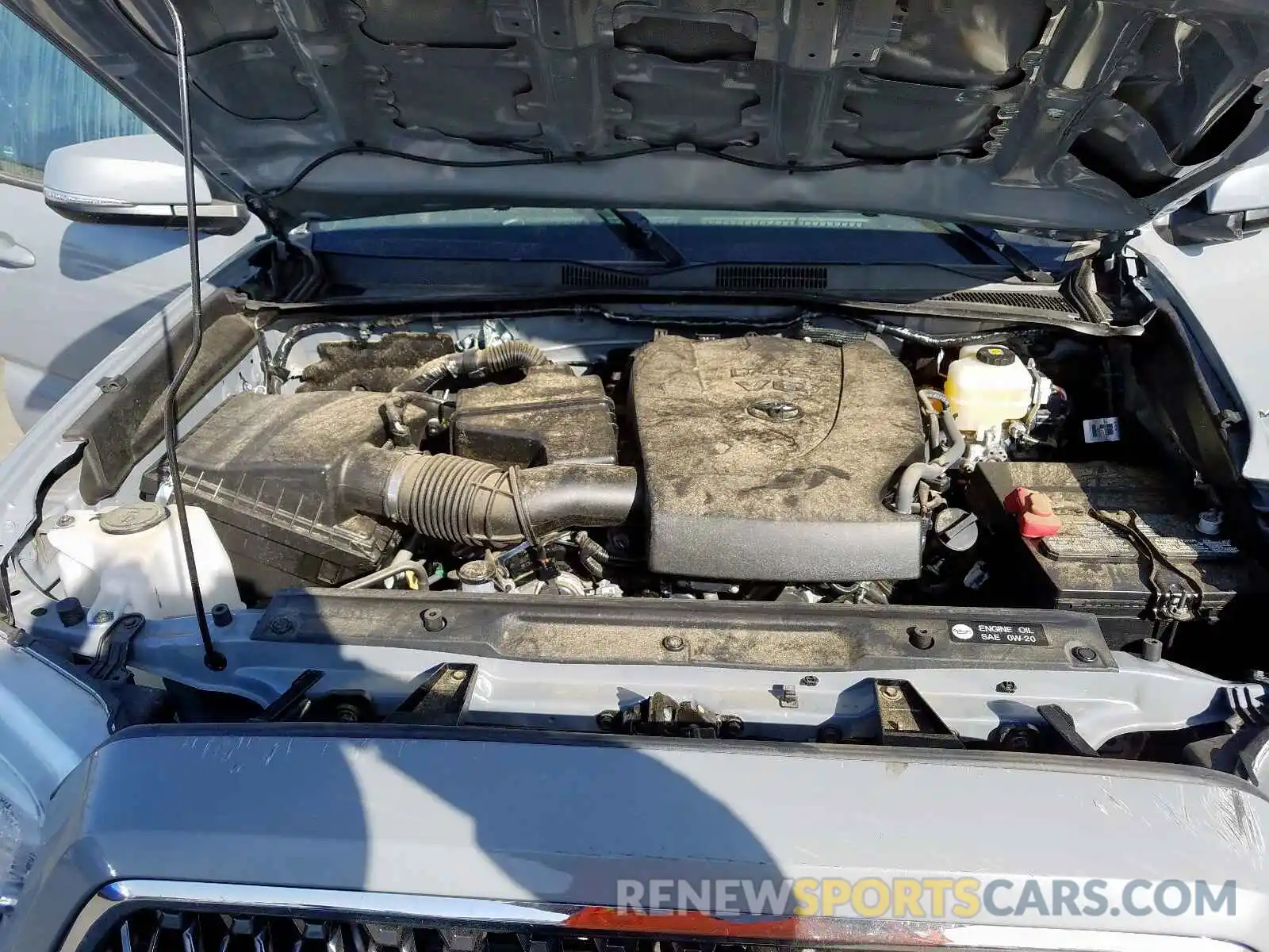 7 Photograph of a damaged car 3TMCZ5AN4KM272271 TOYOTA TACOMA 2019