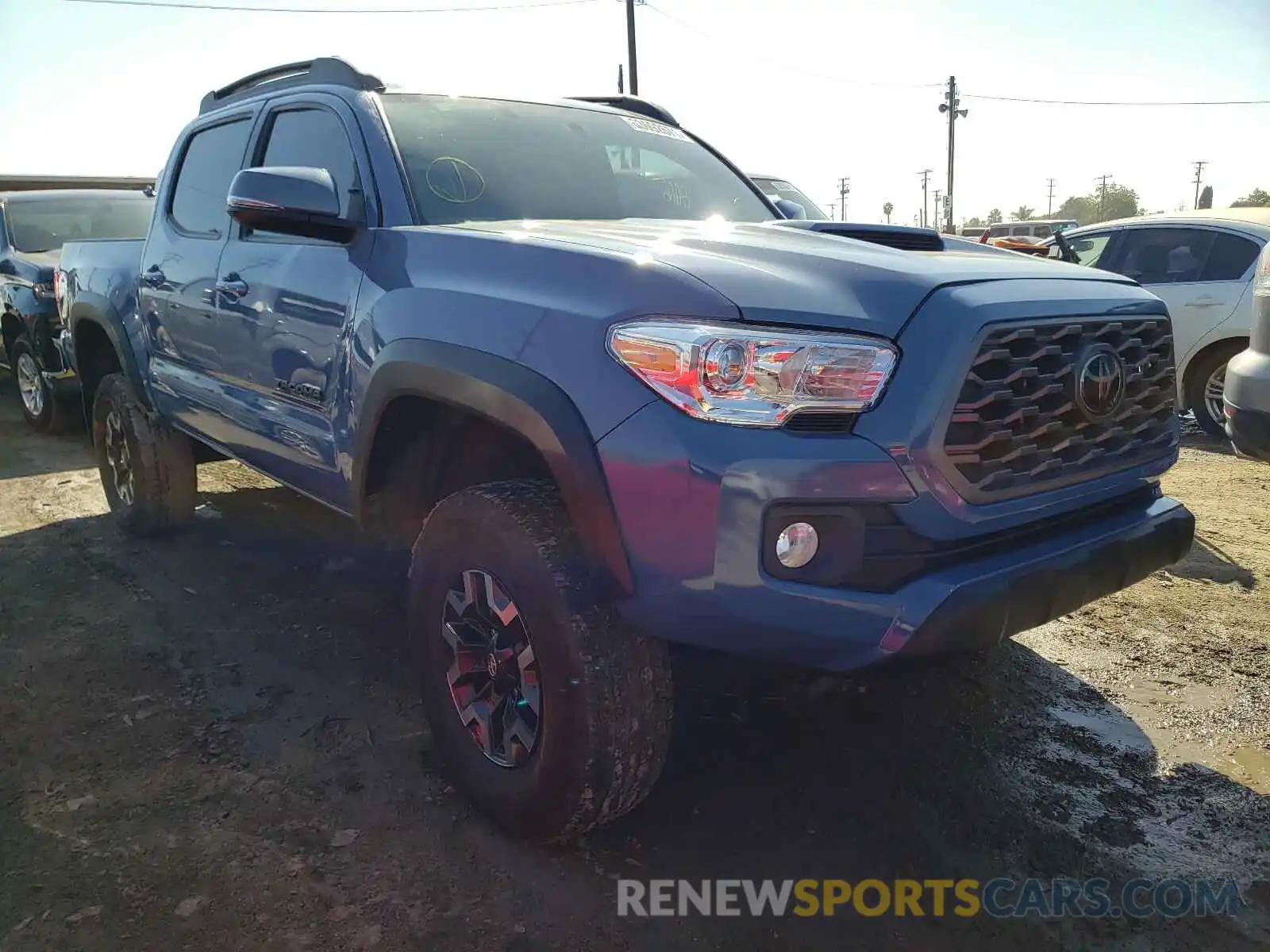 1 Photograph of a damaged car 3TMCZ5AN4KM274845 TOYOTA TACOMA 2019