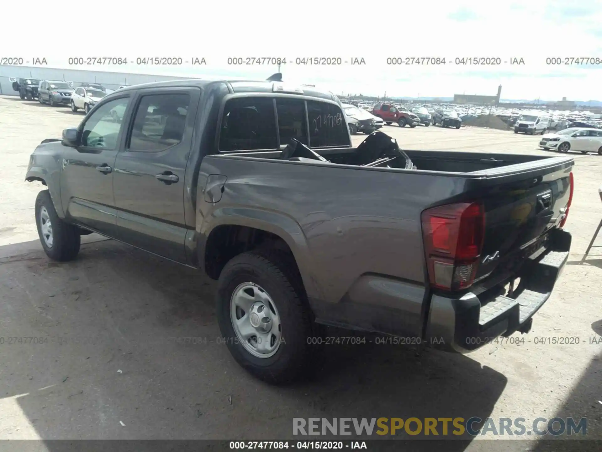 3 Photograph of a damaged car 3TMCZ5AN4KM278880 TOYOTA TACOMA 2019