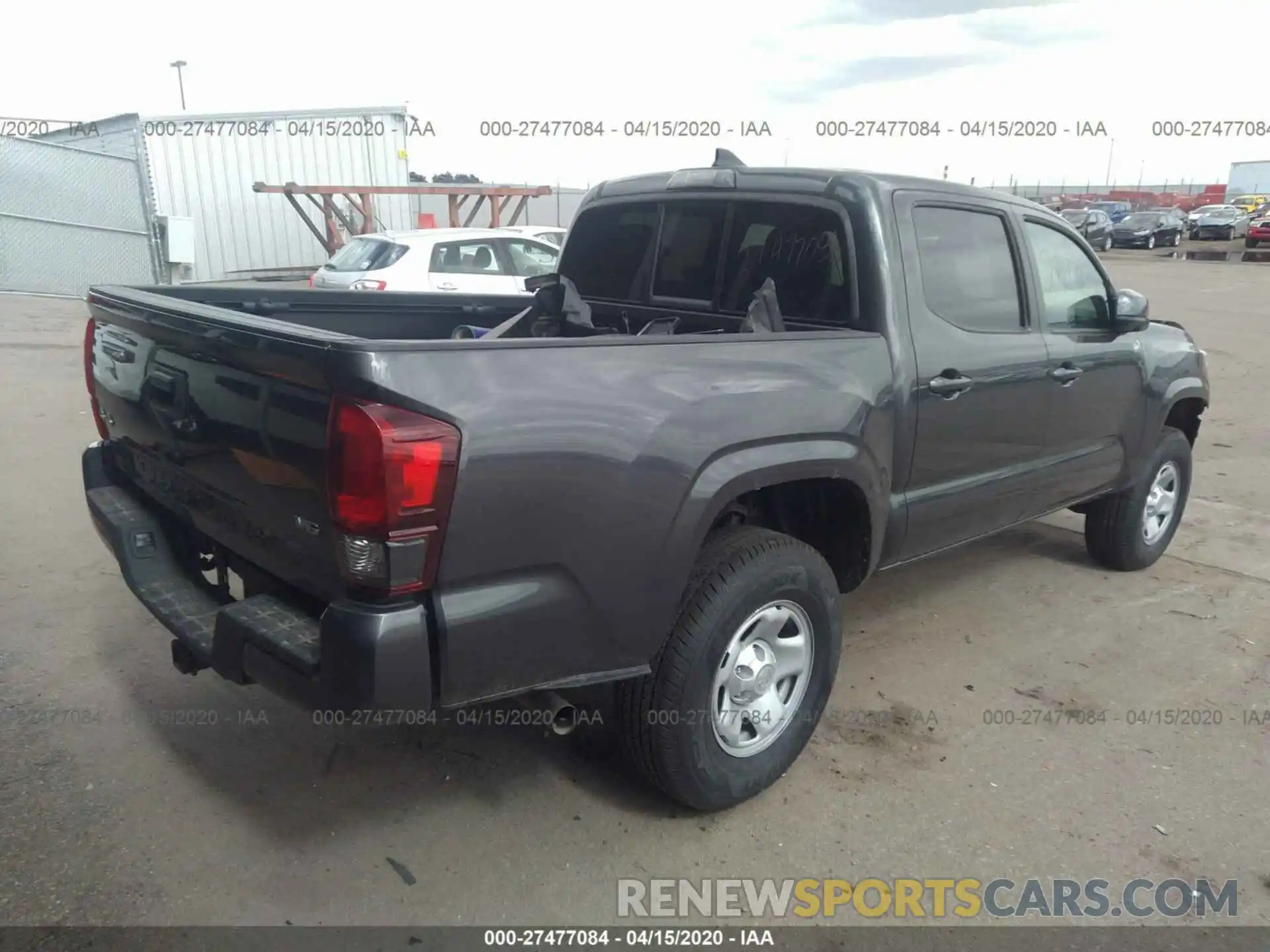 4 Photograph of a damaged car 3TMCZ5AN4KM278880 TOYOTA TACOMA 2019