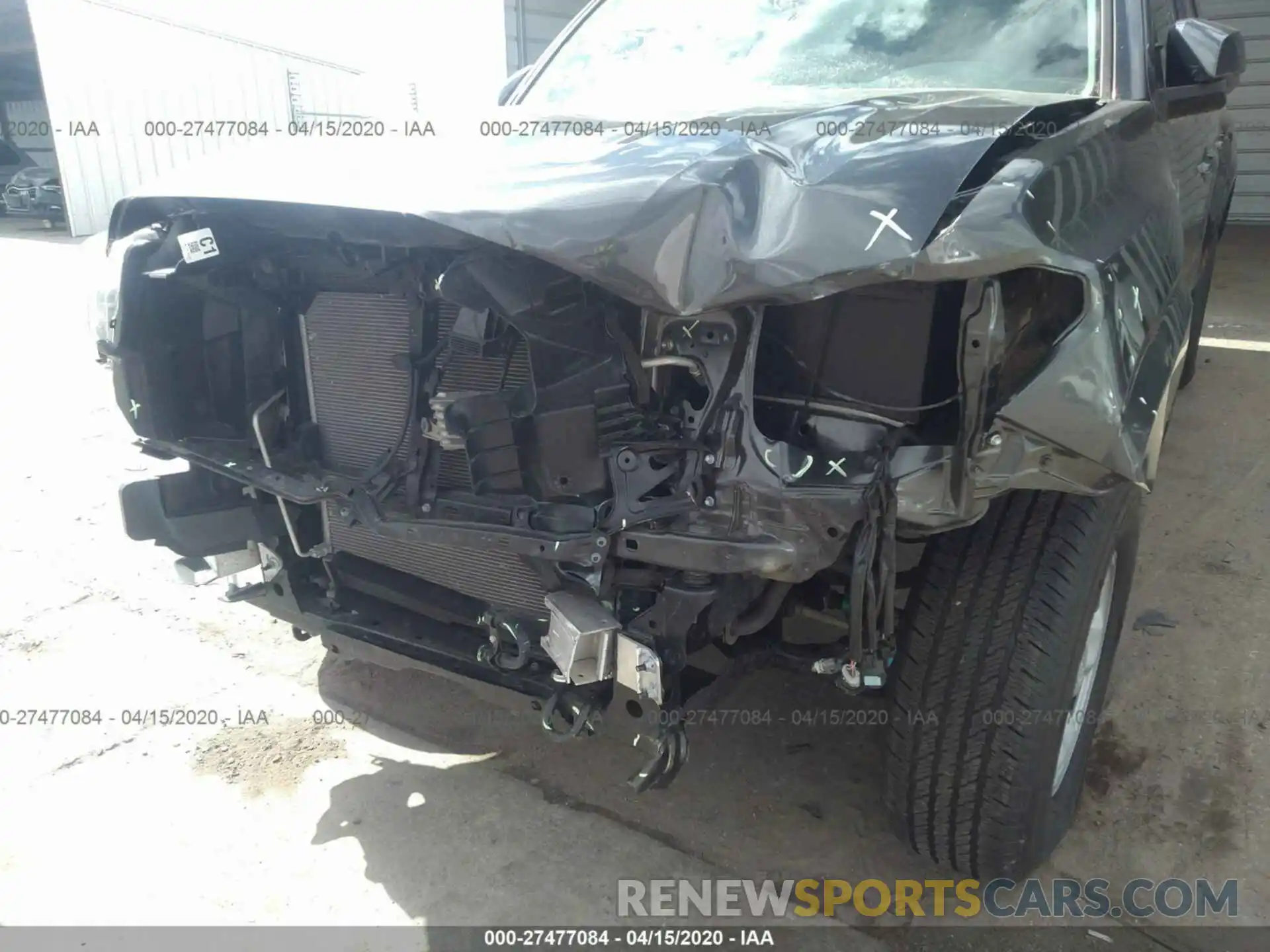 6 Photograph of a damaged car 3TMCZ5AN4KM278880 TOYOTA TACOMA 2019