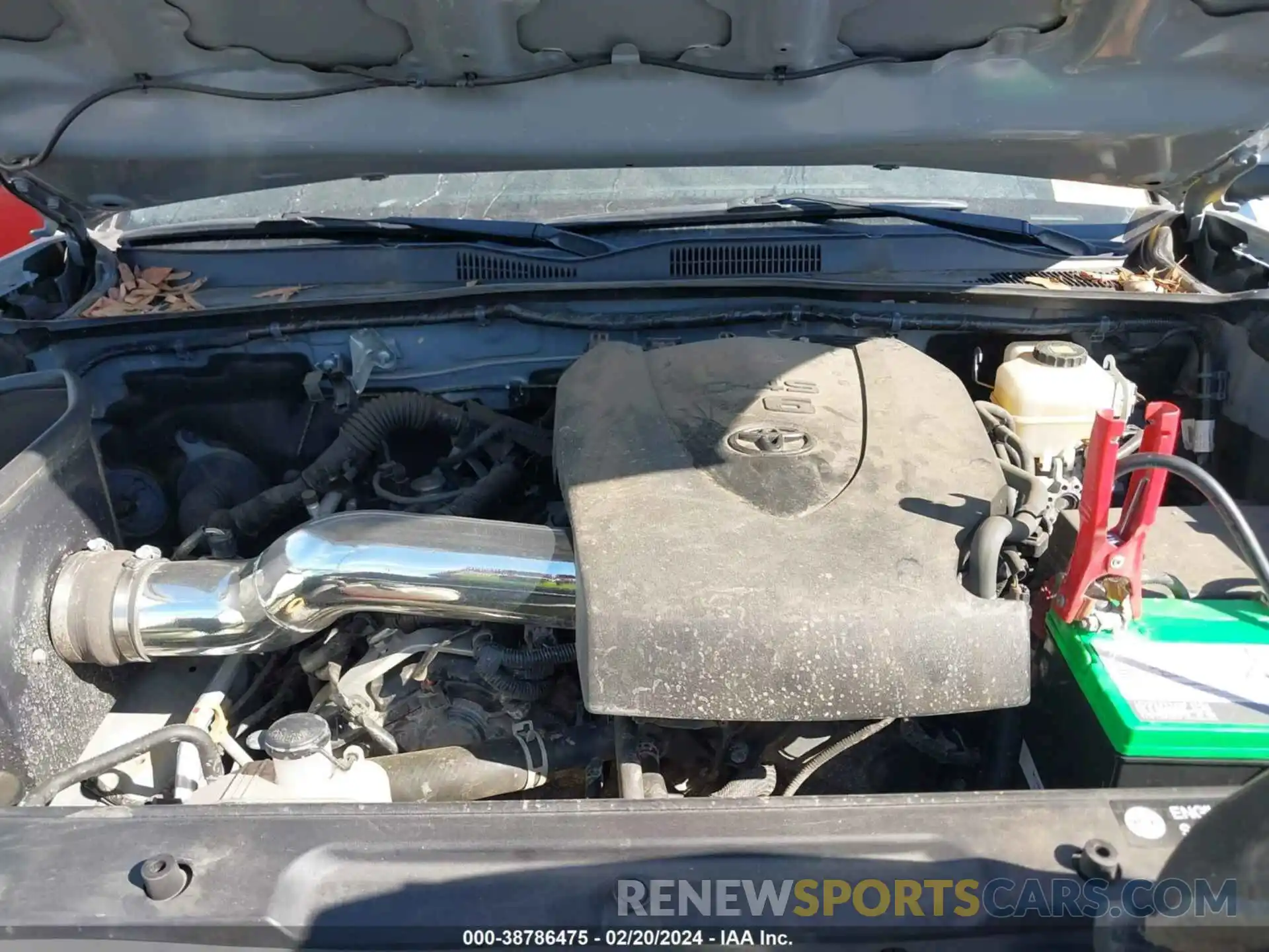 10 Photograph of a damaged car 3TMCZ5AN4KM279169 TOYOTA TACOMA 2019