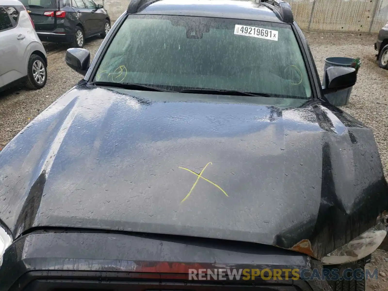 7 Photograph of a damaged car 3TMCZ5AN4KM283769 TOYOTA TACOMA 2019