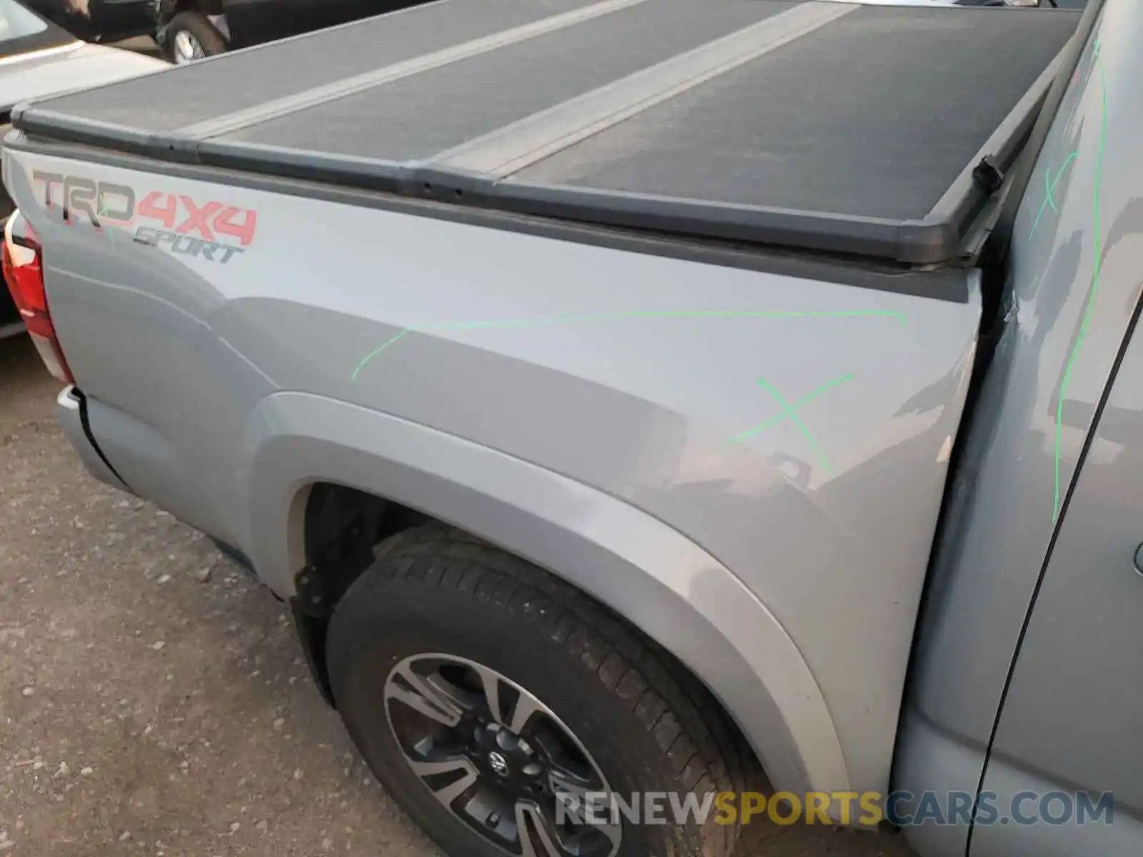 9 Photograph of a damaged car 3TMCZ5AN4KM287904 TOYOTA TACOMA 2019