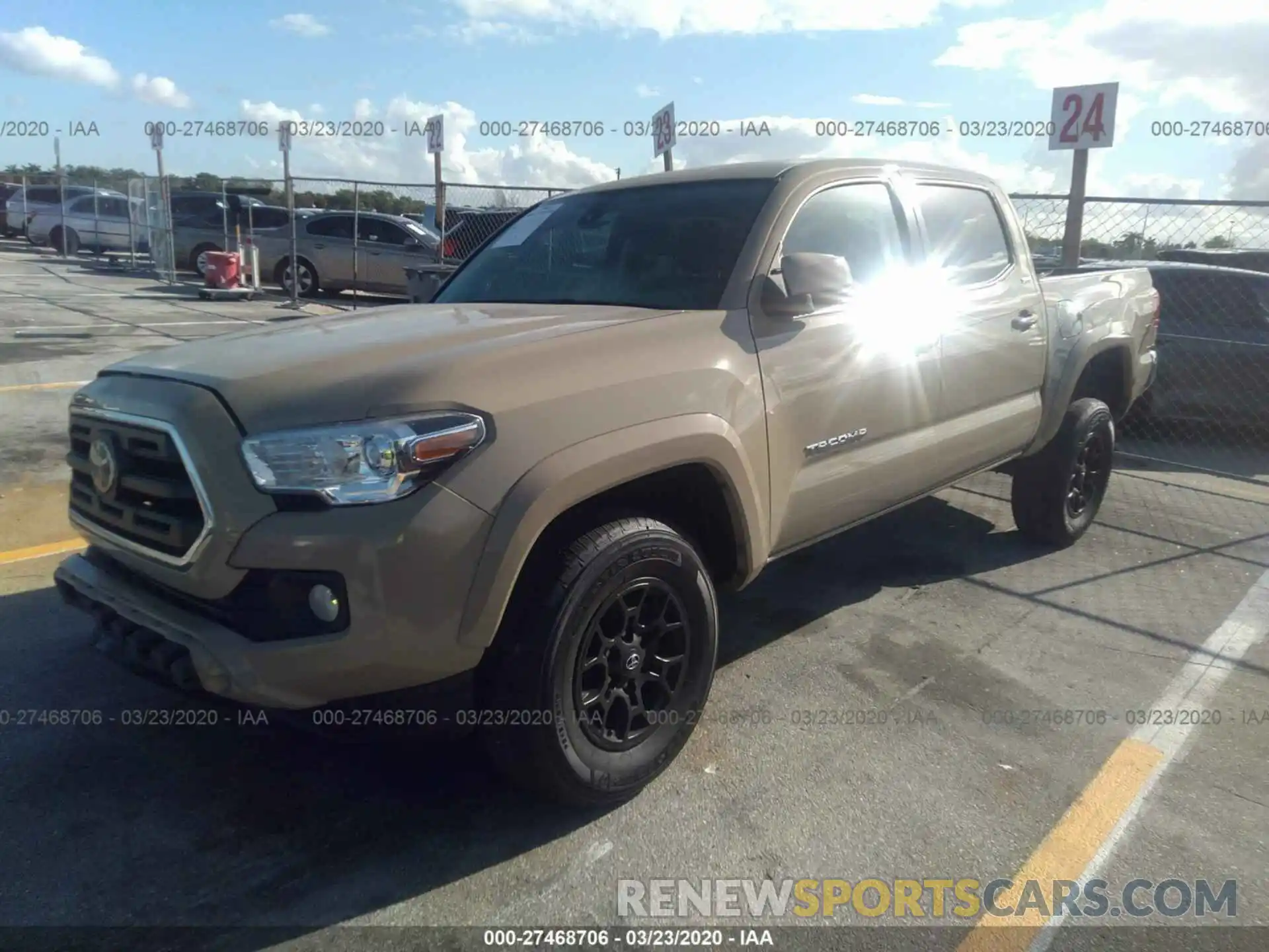 2 Фотография поврежденного автомобиля 3TMCZ5AN5KM193966 TOYOTA TACOMA 2019