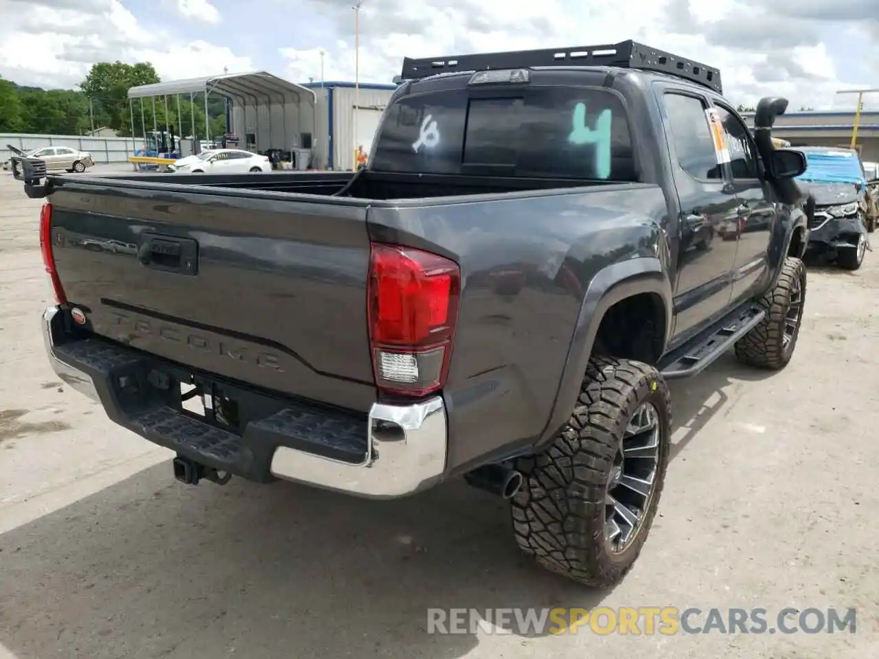 4 Photograph of a damaged car 3TMCZ5AN5KM194924 TOYOTA TACOMA 2019