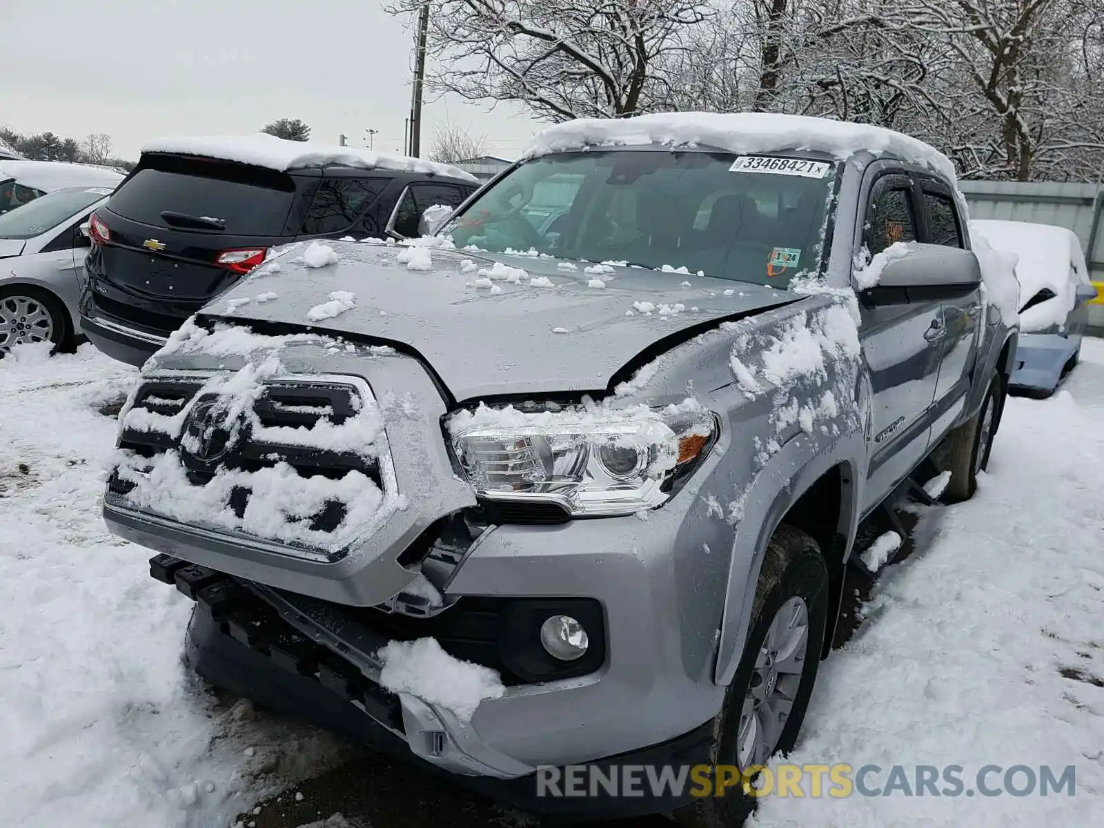 2 Фотография поврежденного автомобиля 3TMCZ5AN5KM196236 TOYOTA TACOMA 2019