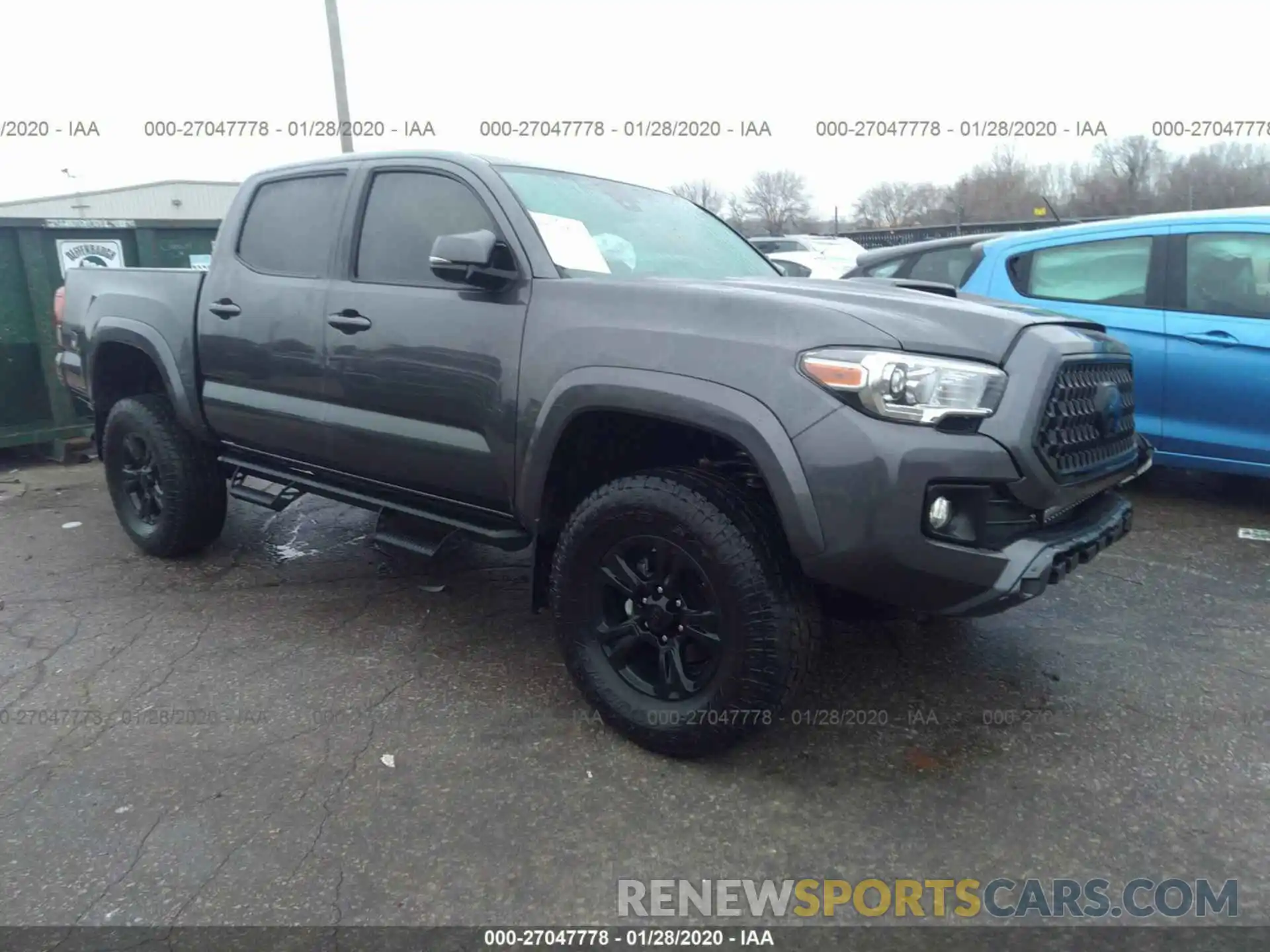 1 Photograph of a damaged car 3TMCZ5AN5KM198195 TOYOTA TACOMA 2019