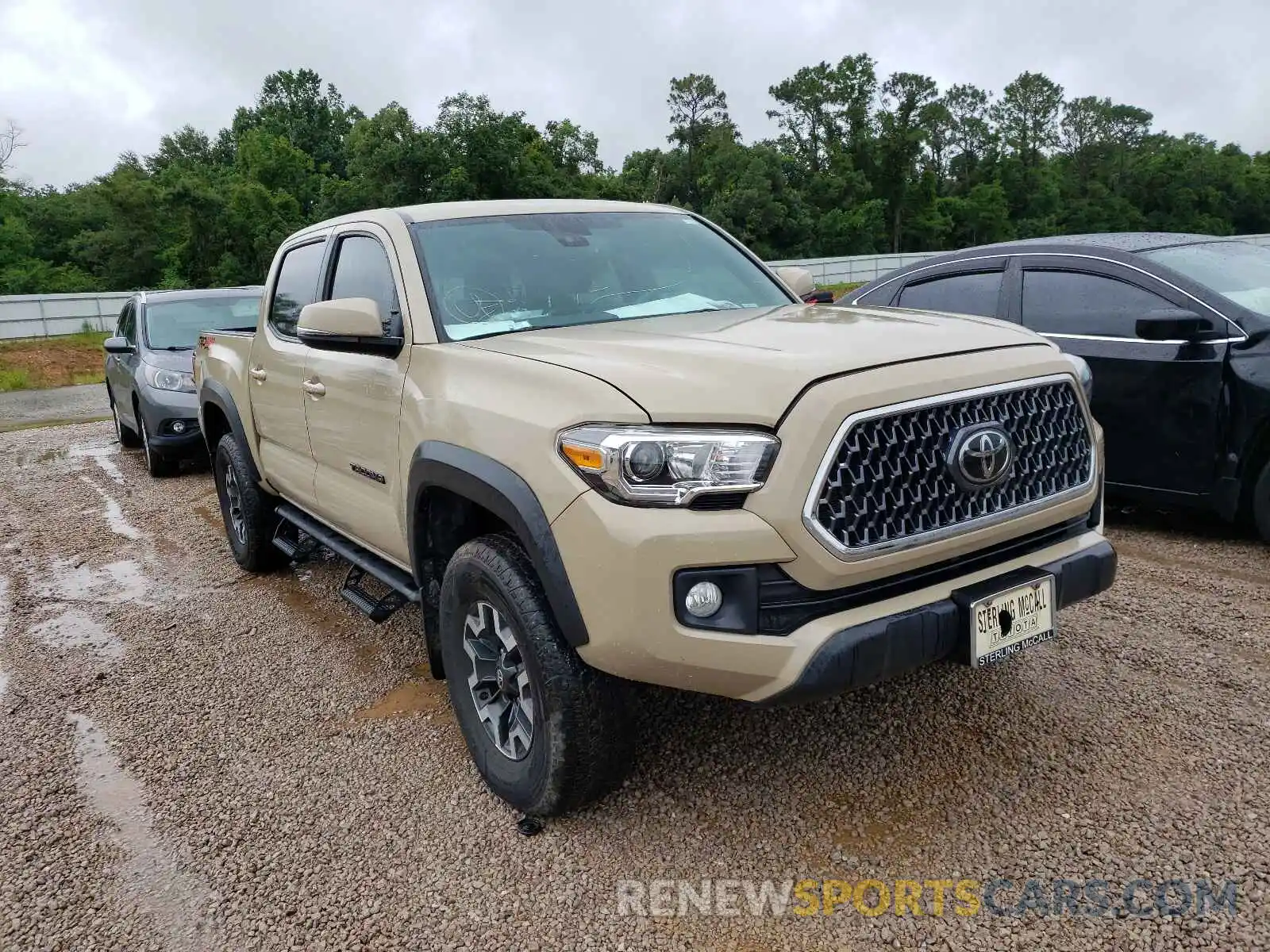 1 Photograph of a damaged car 3TMCZ5AN5KM200592 TOYOTA TACOMA 2019