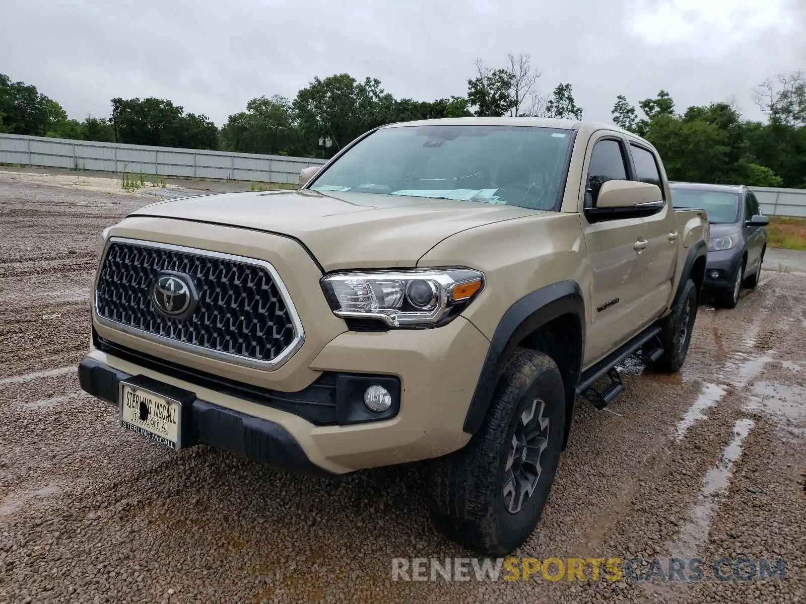 2 Photograph of a damaged car 3TMCZ5AN5KM200592 TOYOTA TACOMA 2019