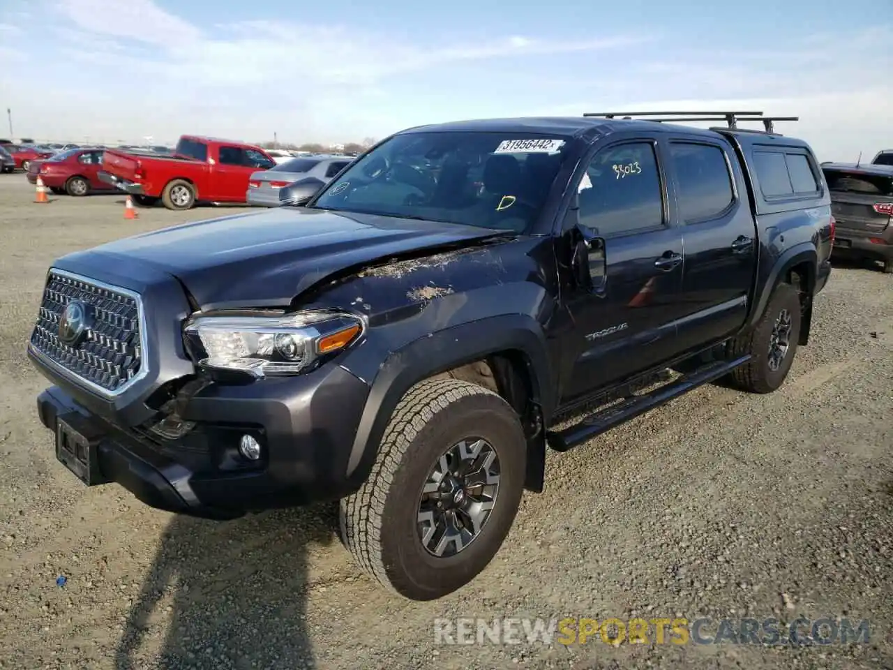 2 Photograph of a damaged car 3TMCZ5AN5KM202553 TOYOTA TACOMA 2019