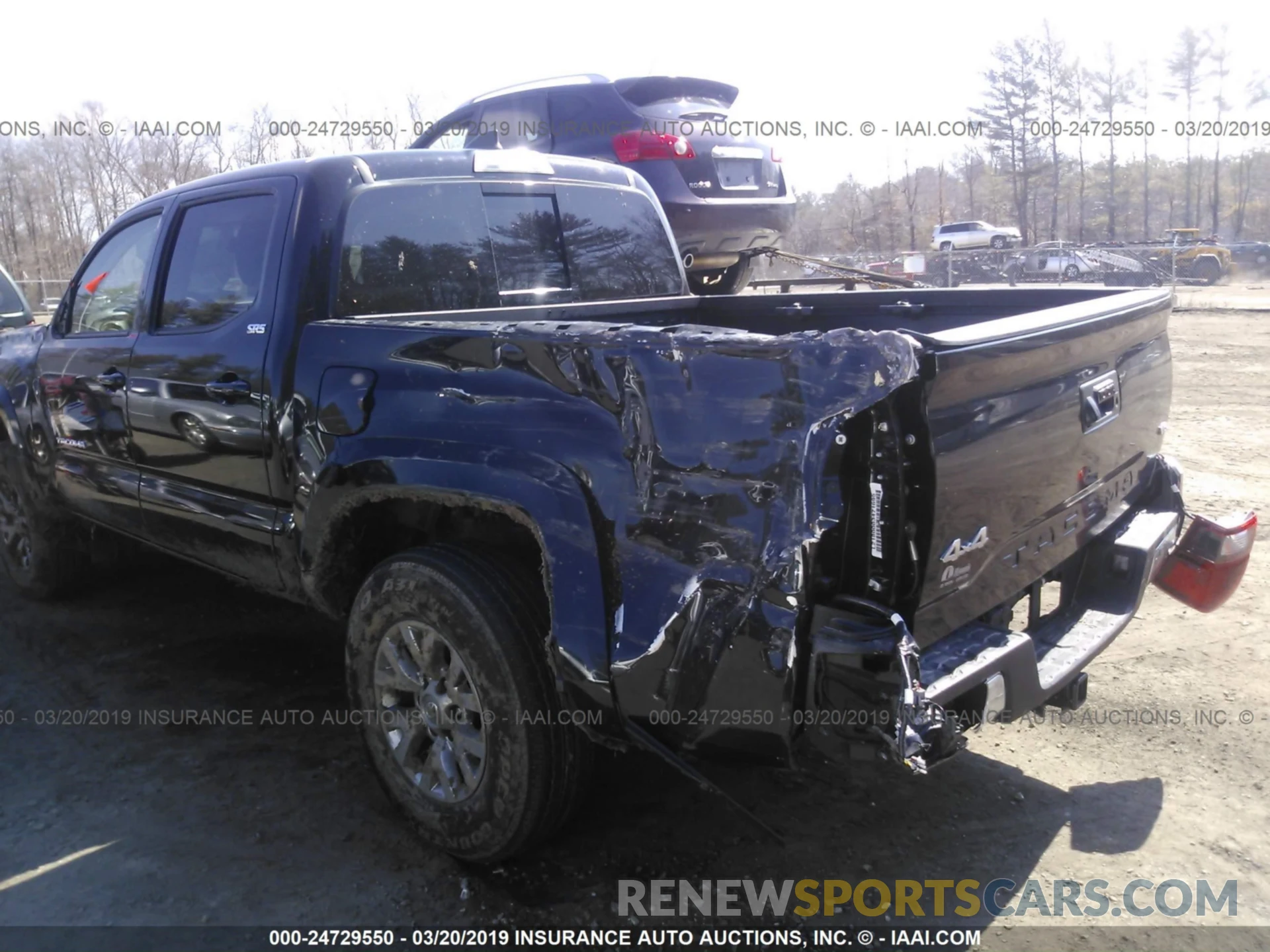 3 Photograph of a damaged car 3TMCZ5AN5KM203993 TOYOTA TACOMA 2019