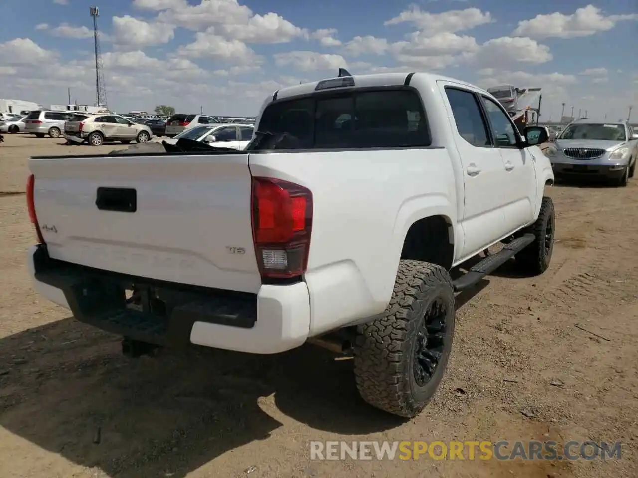 4 Photograph of a damaged car 3TMCZ5AN5KM205324 TOYOTA TACOMA 2019