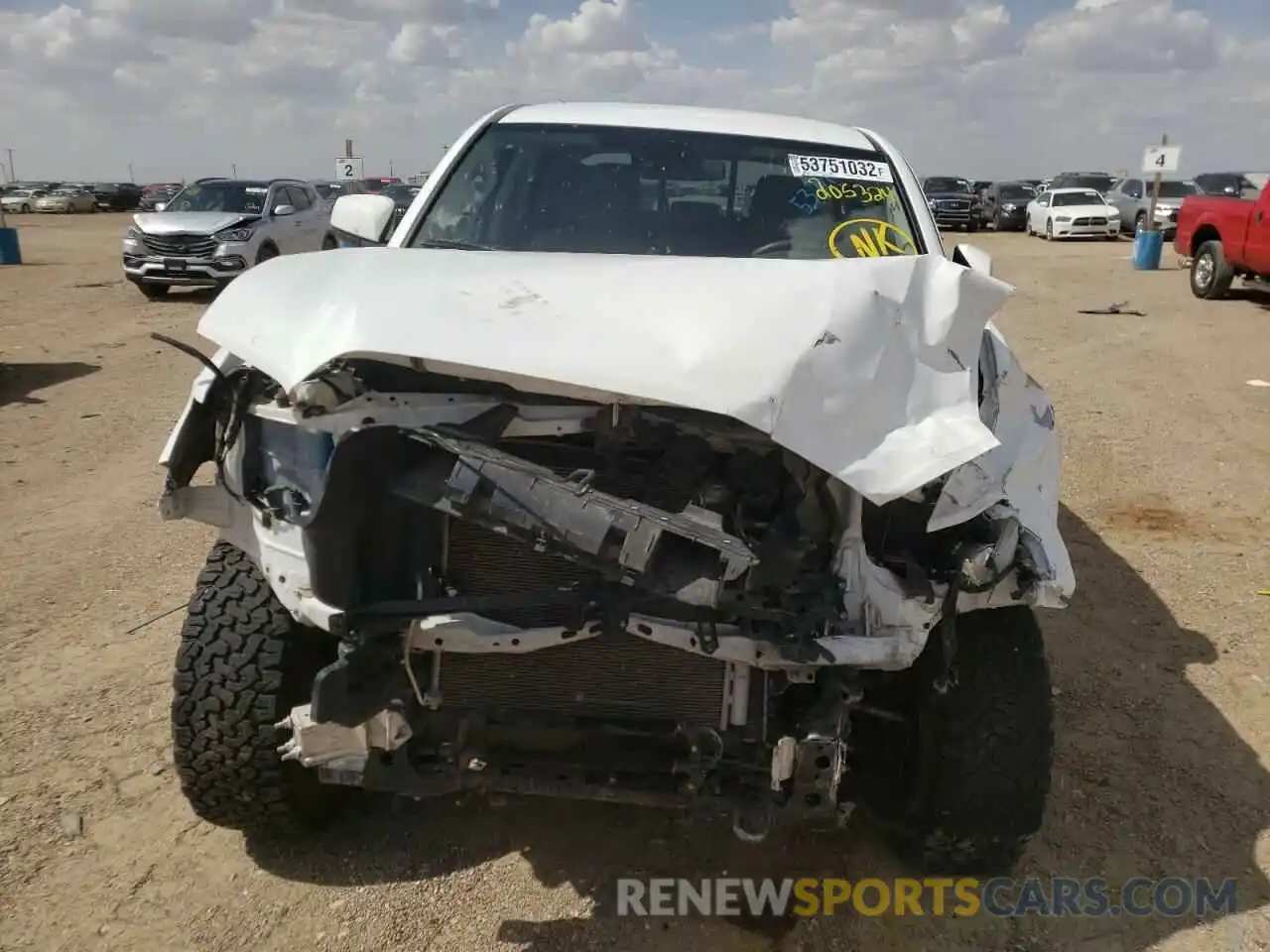 9 Photograph of a damaged car 3TMCZ5AN5KM205324 TOYOTA TACOMA 2019