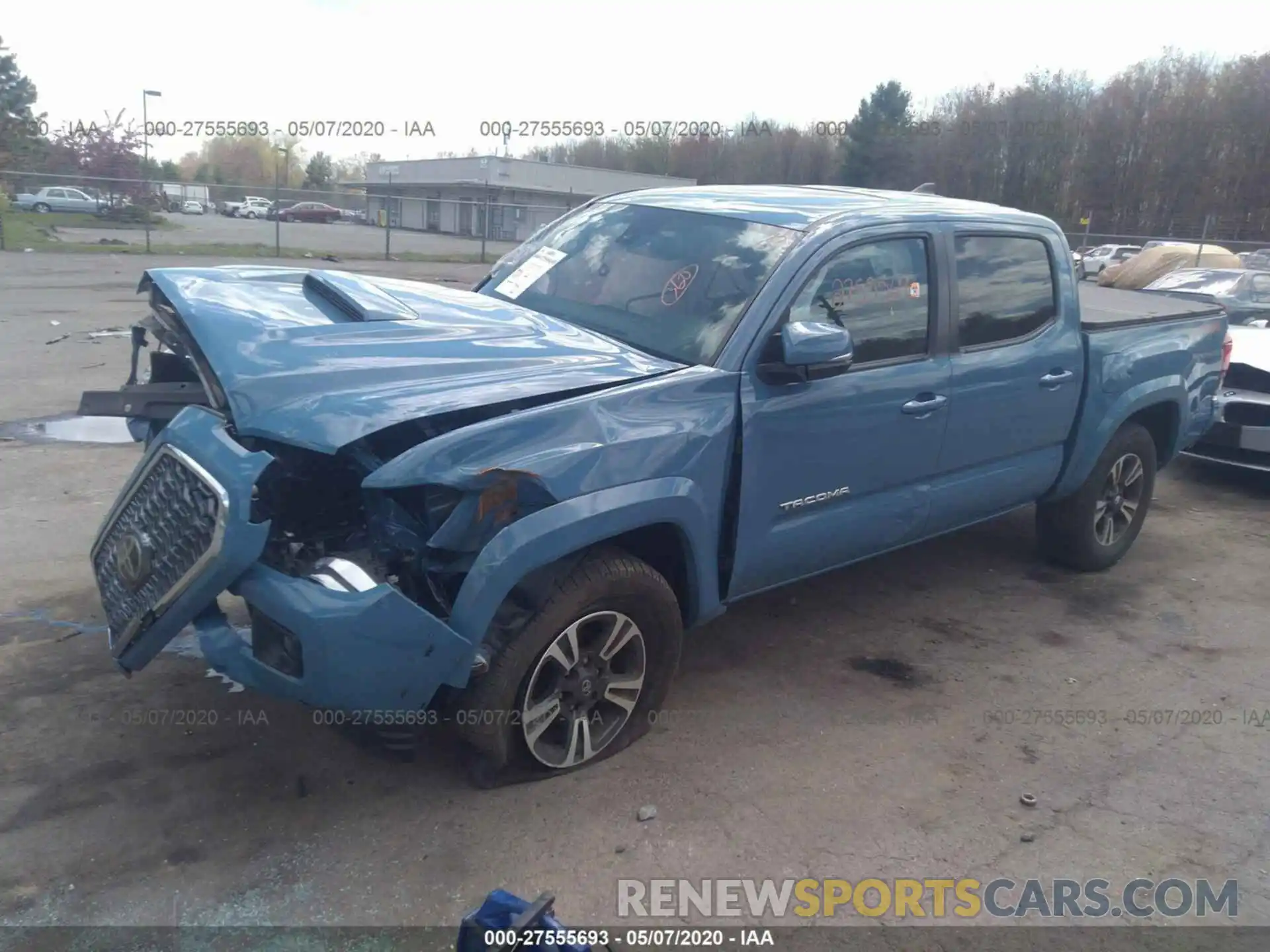 2 Photograph of a damaged car 3TMCZ5AN5KM206280 TOYOTA TACOMA 2019