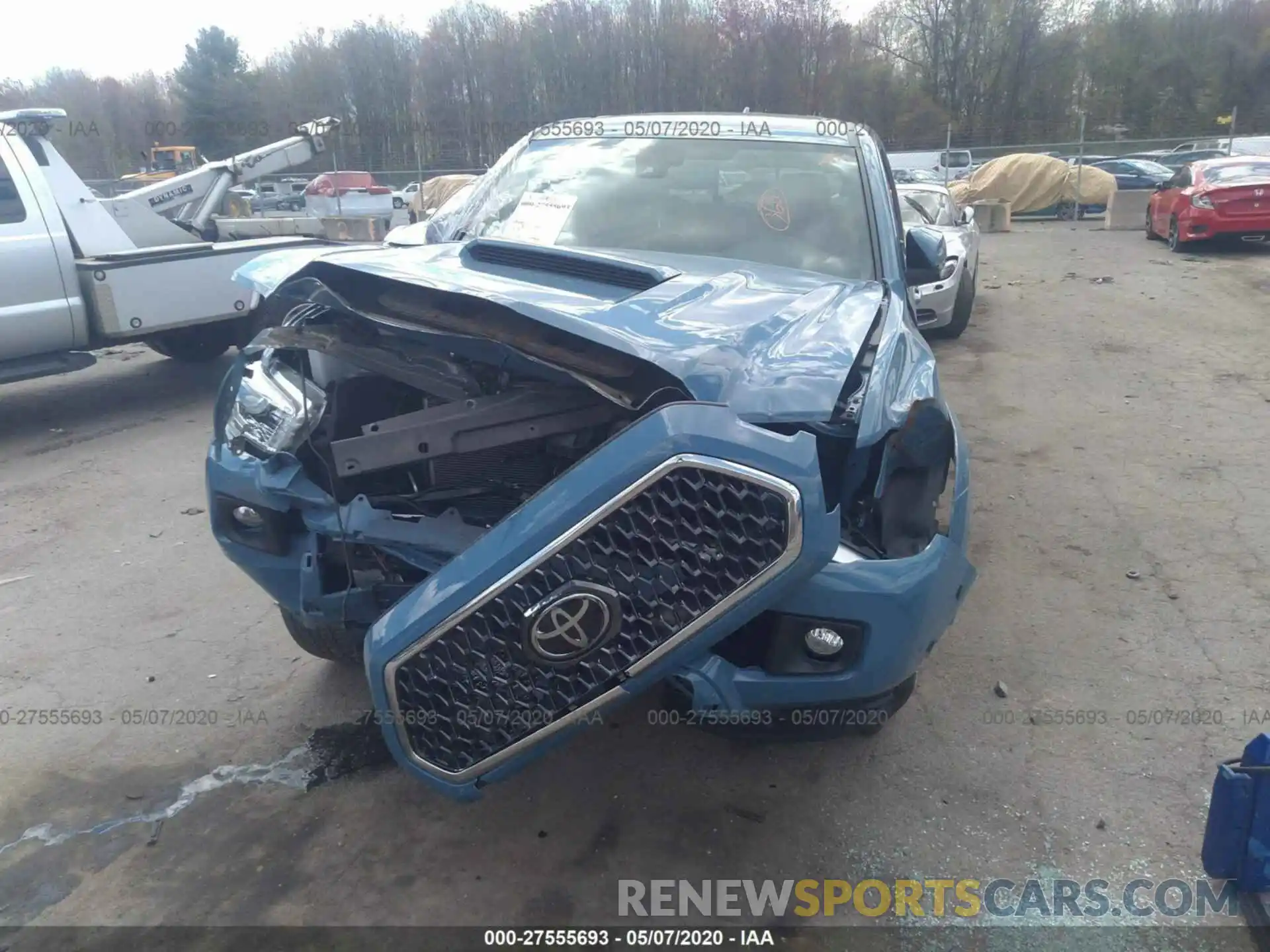 6 Photograph of a damaged car 3TMCZ5AN5KM206280 TOYOTA TACOMA 2019